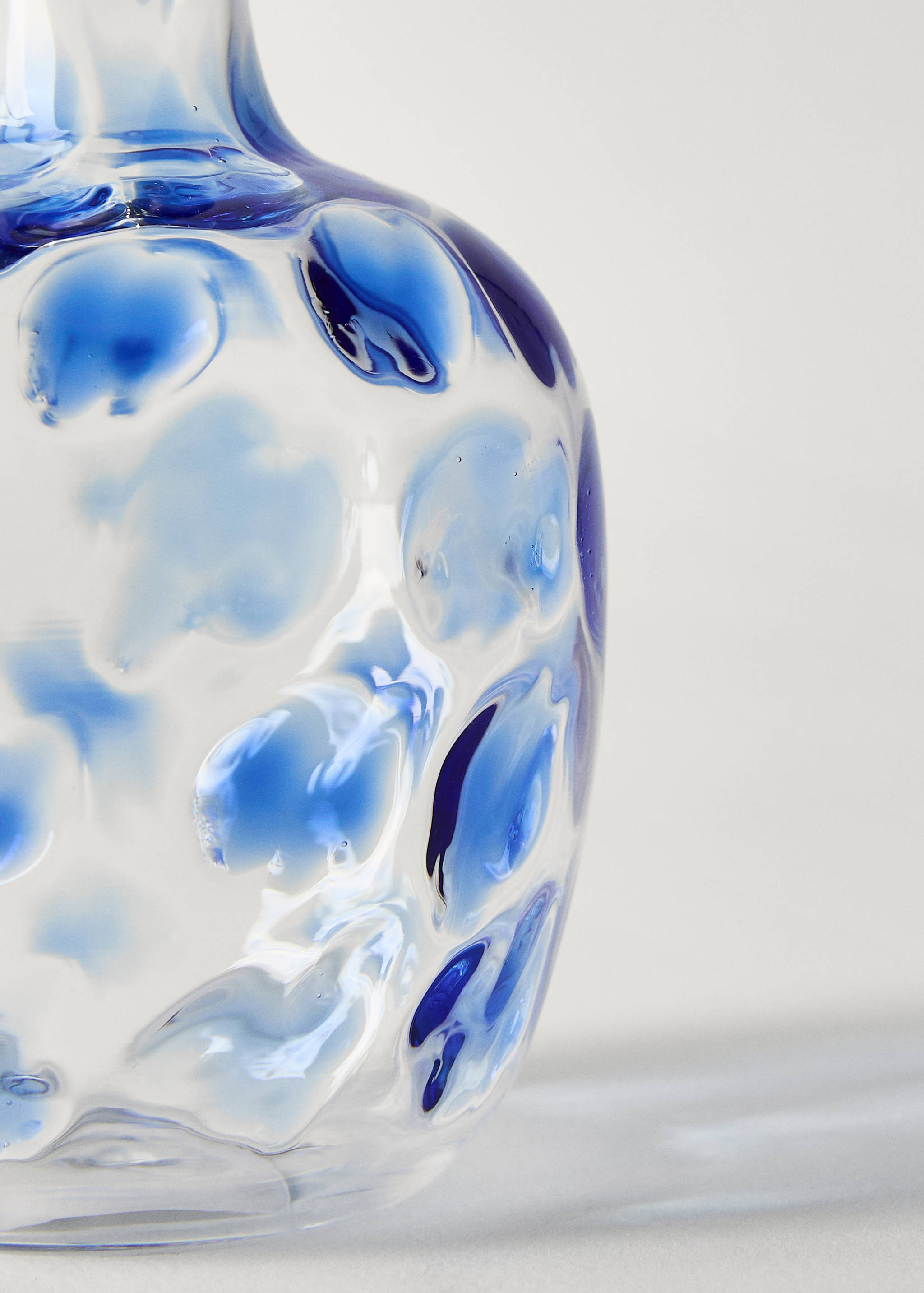 Borosilicate speckled vase - Details of the article 2
