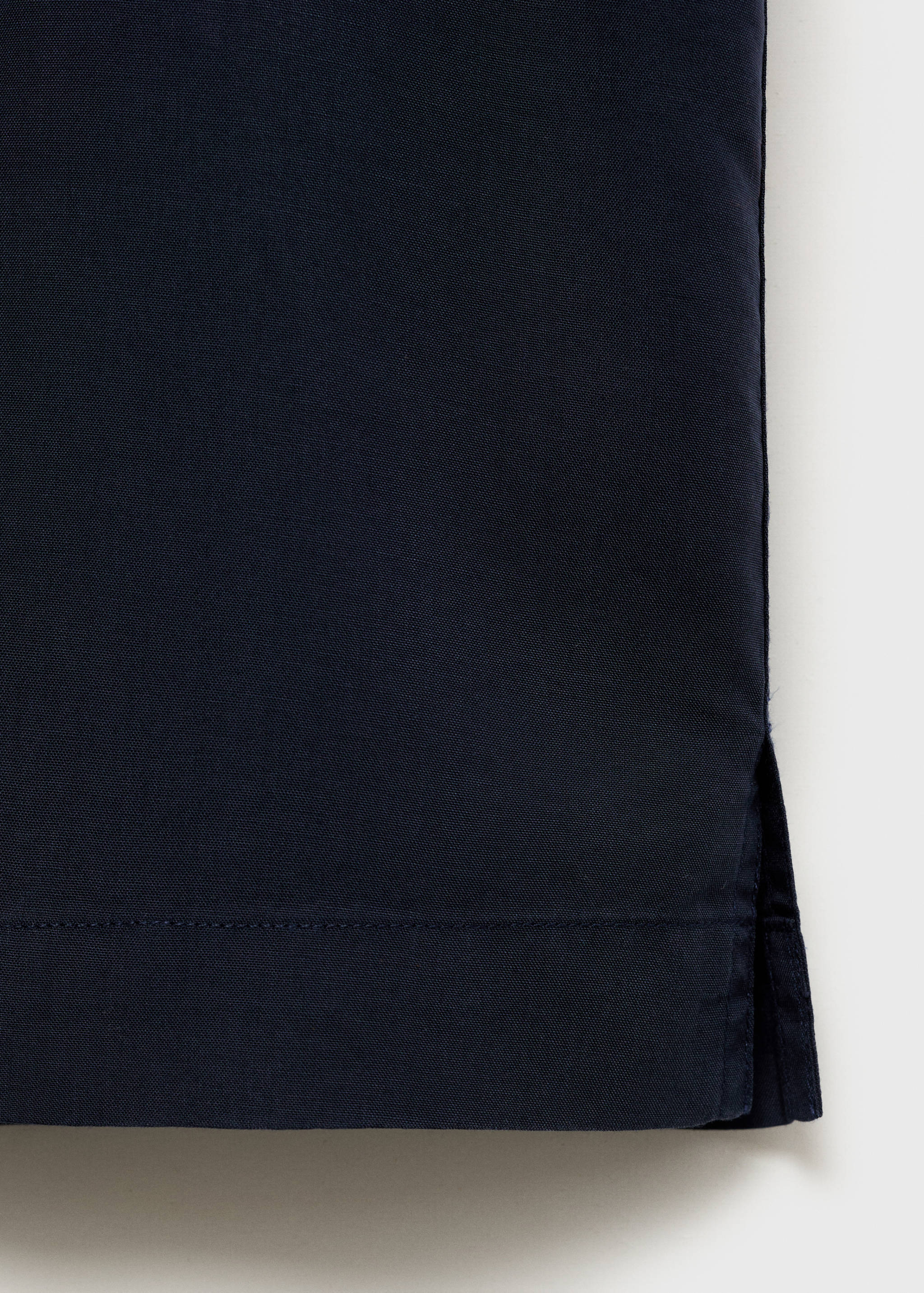 Lyocell shirt with pocket - Details of the article 0