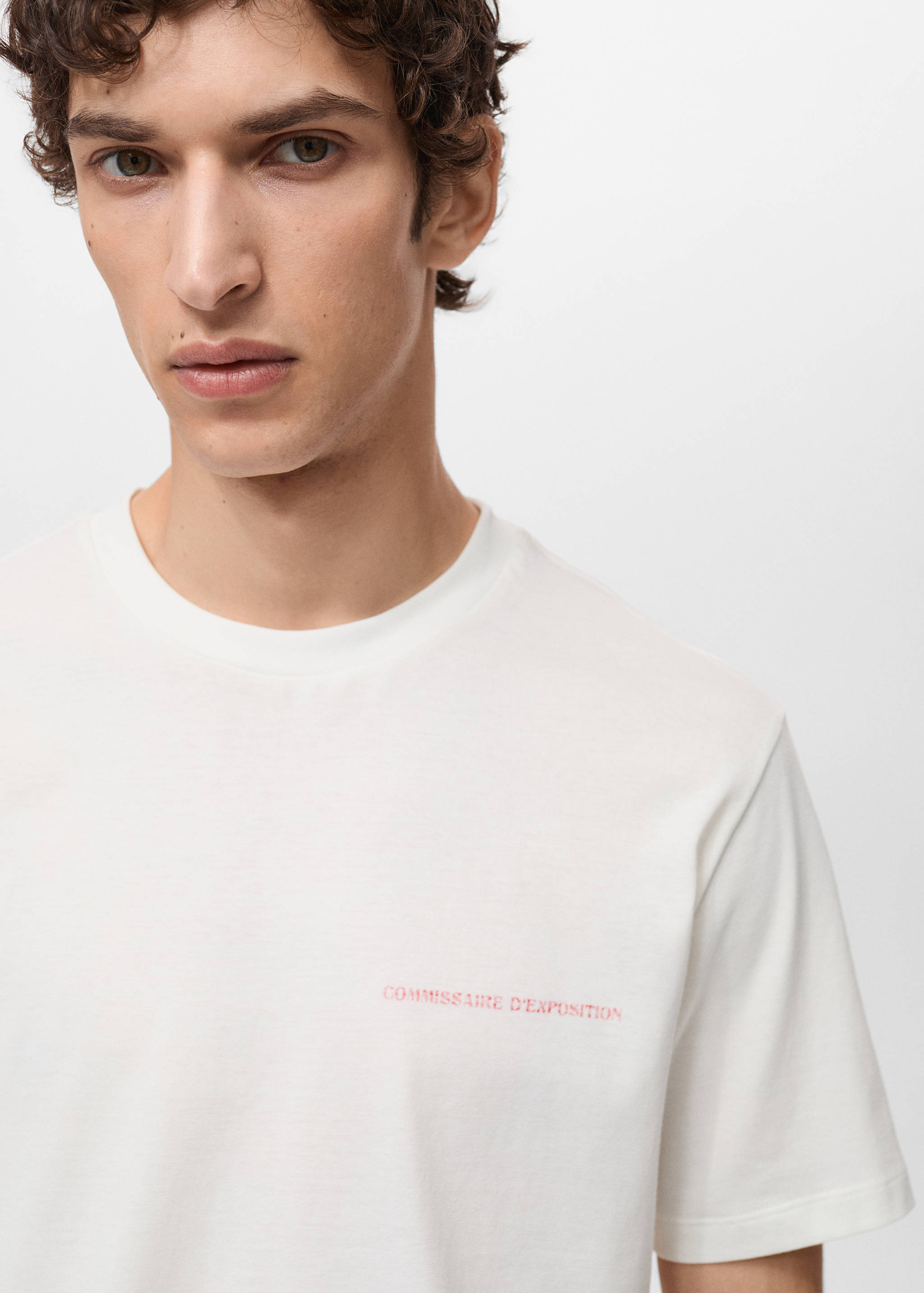 Message cotton T-shirt - Details of the article 1