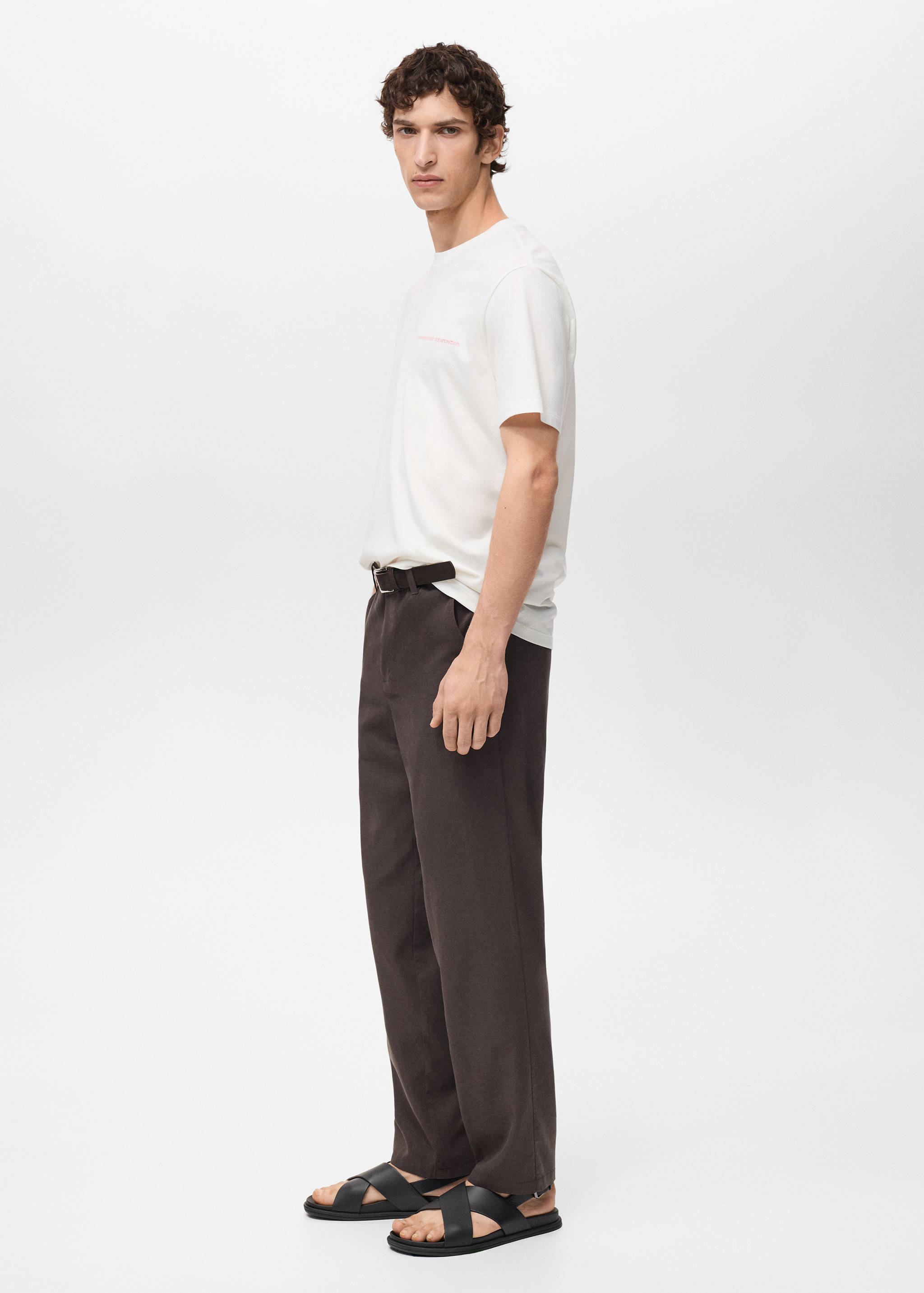 Message cotton T-shirt - Details of the article 2