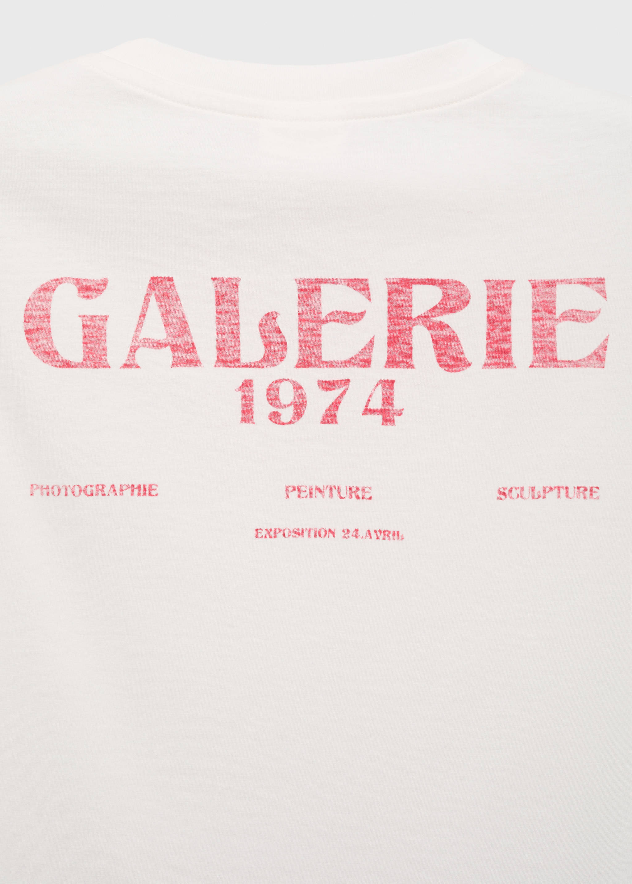 Message cotton T-shirt - Details of the article 0