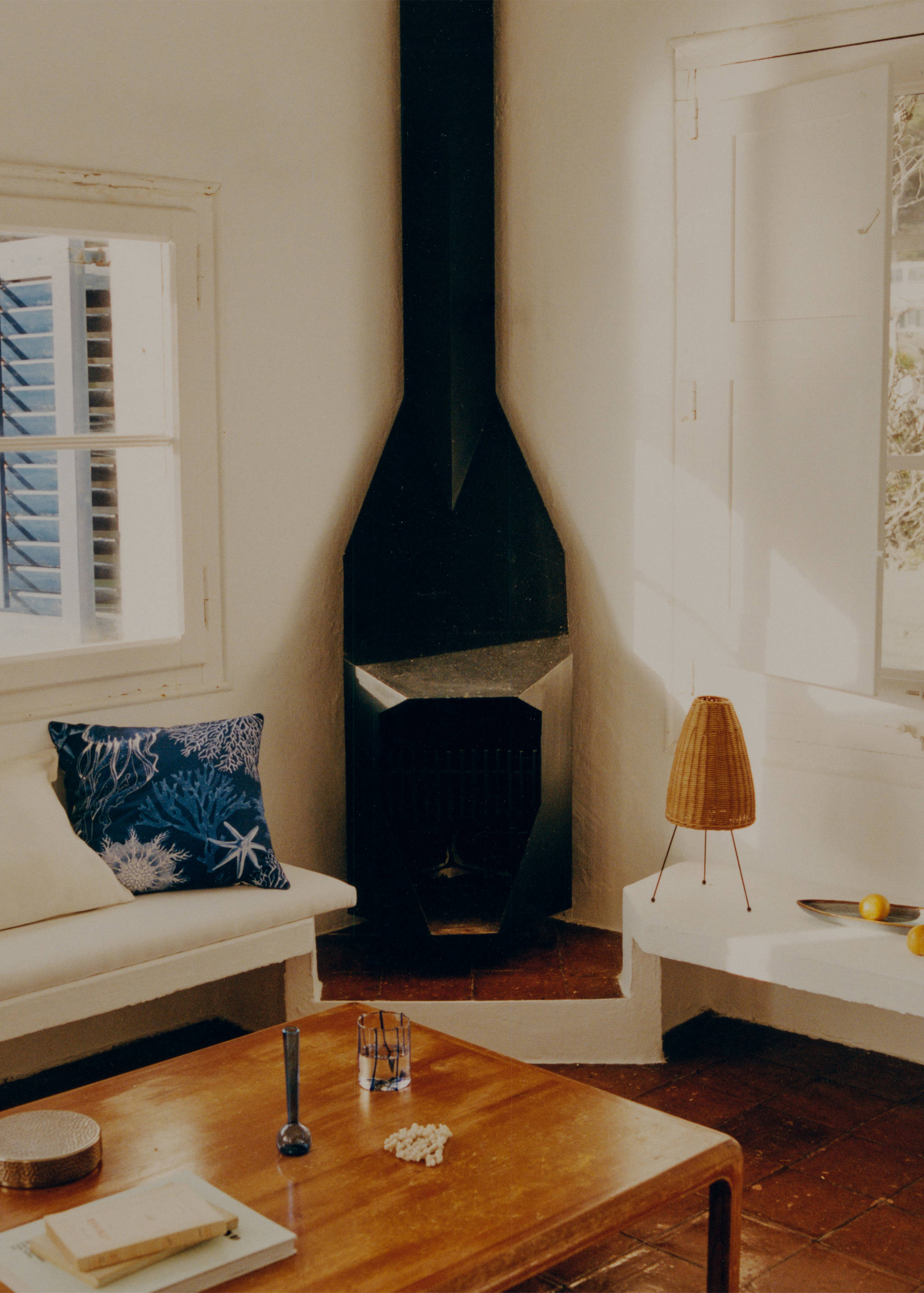 Reversibele kussenhoes met maritieme print 45x45 cm - Detail van het artikel 6