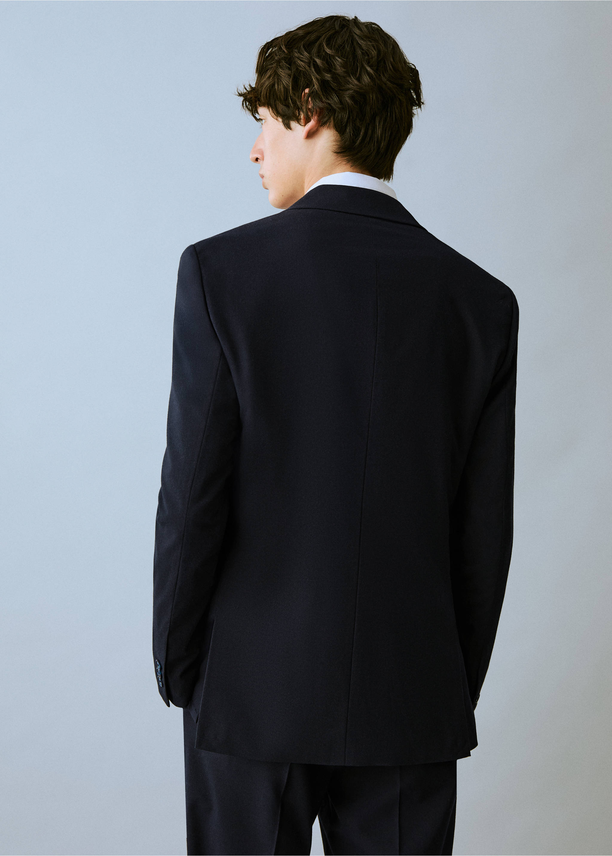 Americana clásica traje - Reverso del artículo, Azul noche. Ref: 87048260-00.
