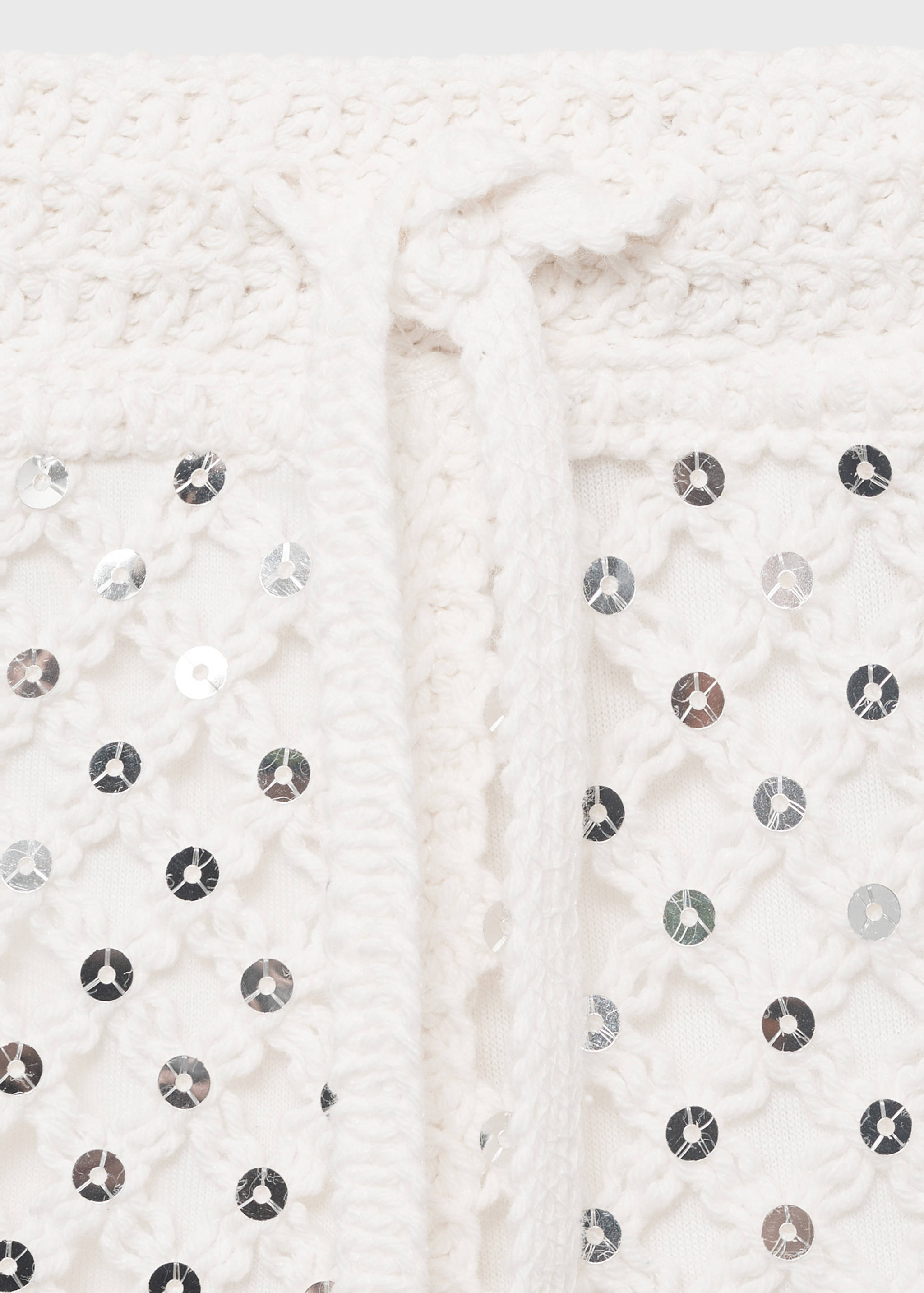 Sequin crochet shorts - Details of the article 8