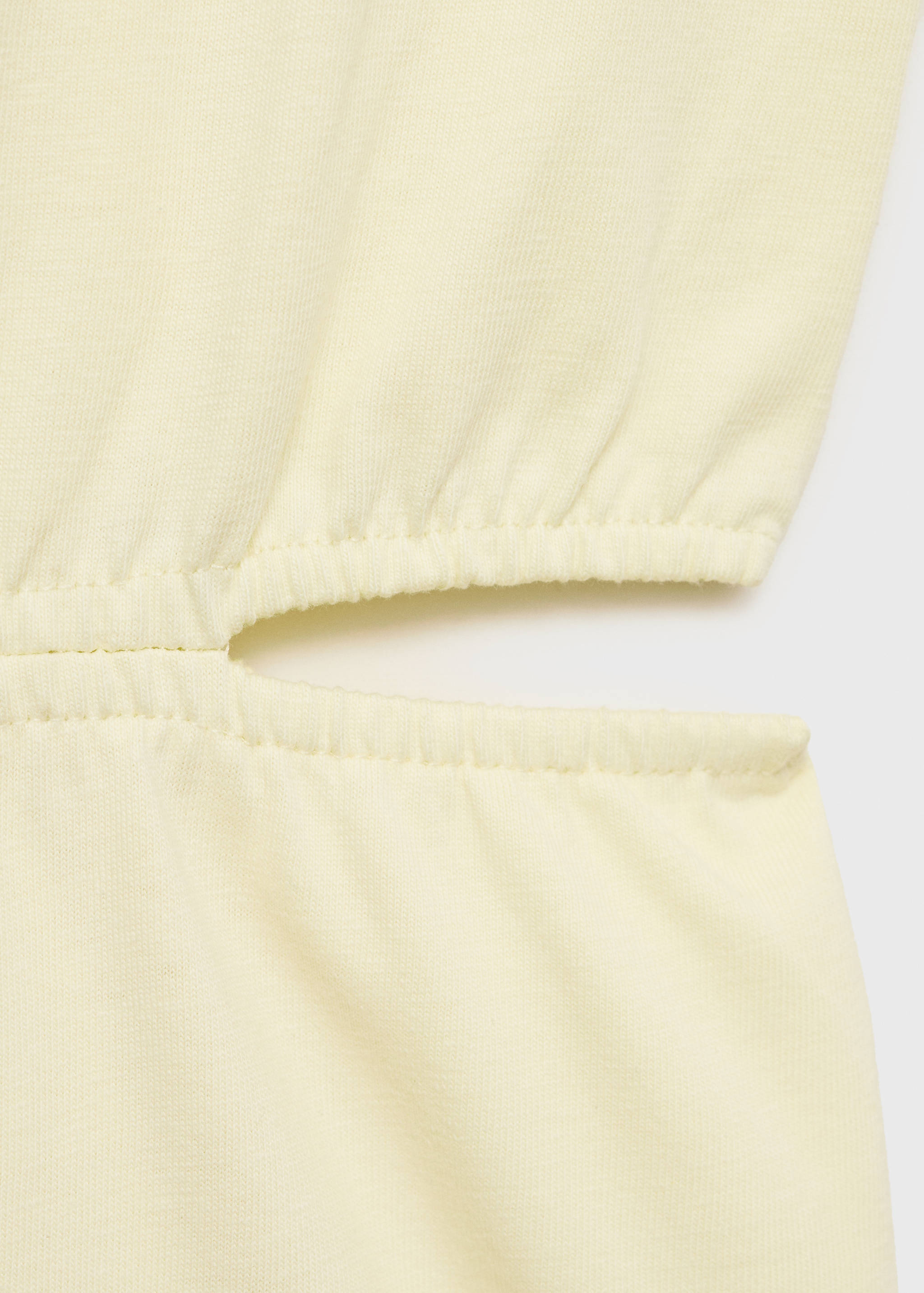 侧面开衩连身裤 - null