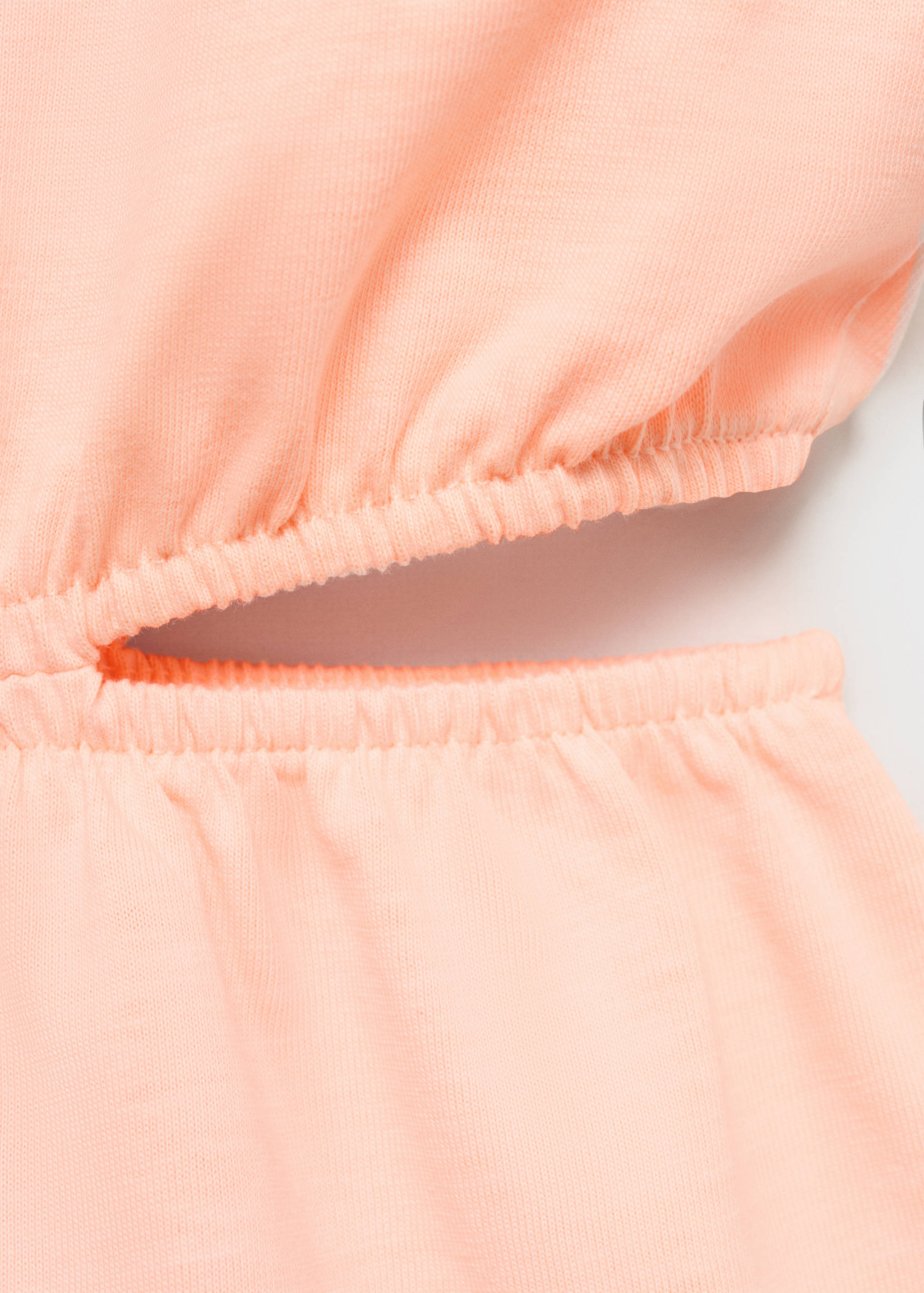 侧面开衩连身裤 - null