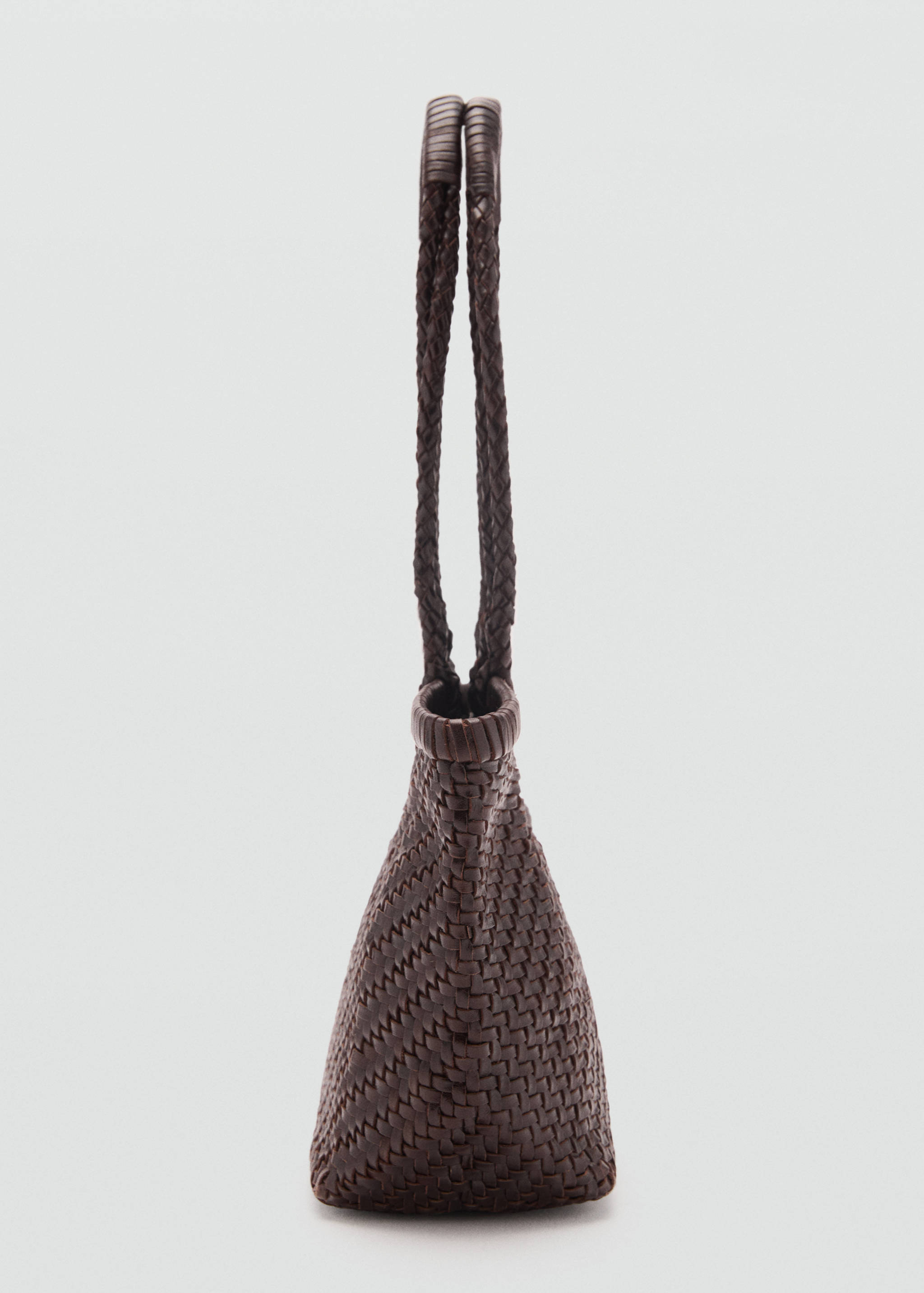 Mittelgroße Tasche aus geflochtenem Leder - Detail des Artikels 1