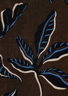 Printed culotte trousers — Brown 11