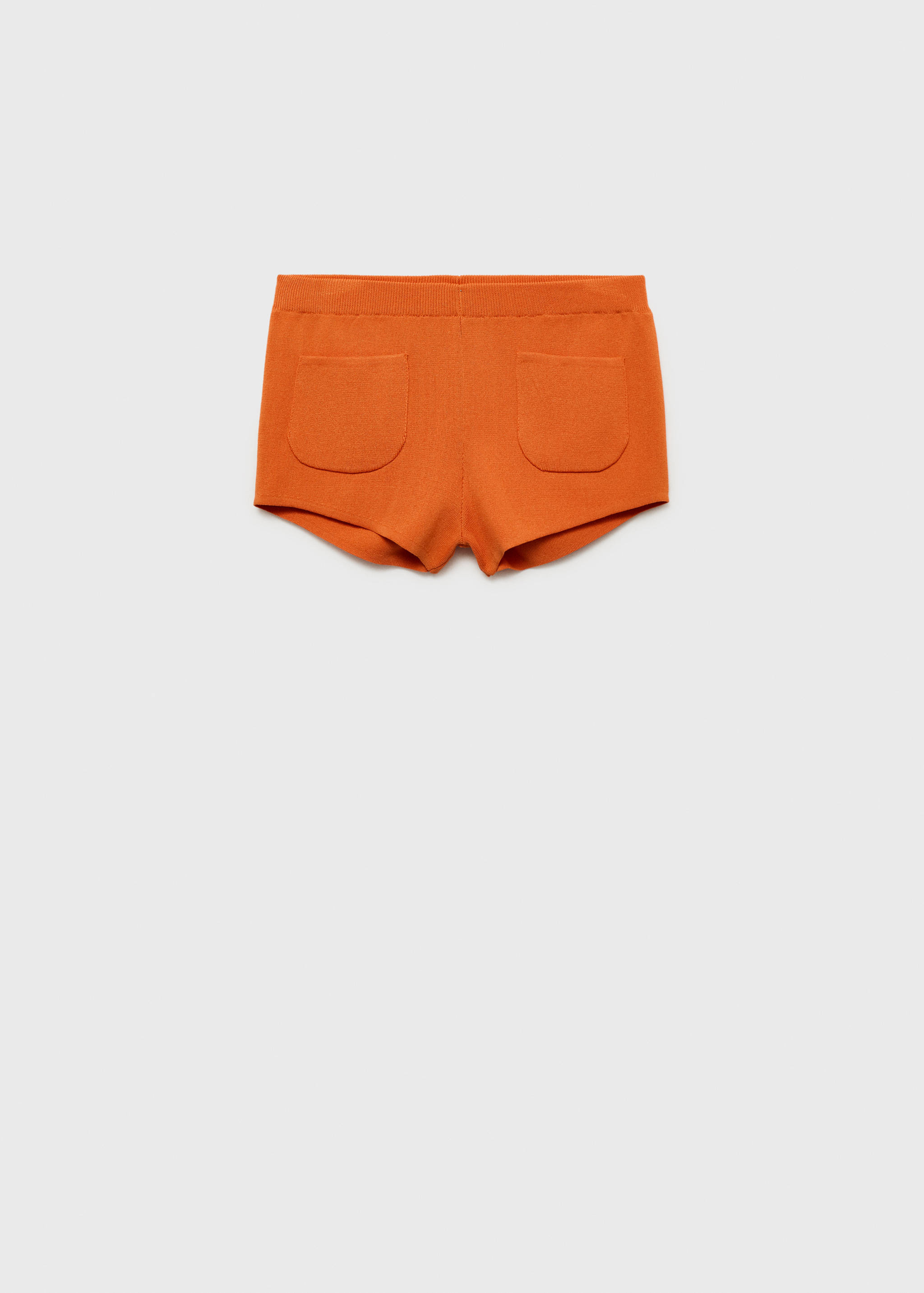 Knitted shorts with pockets - Article without model