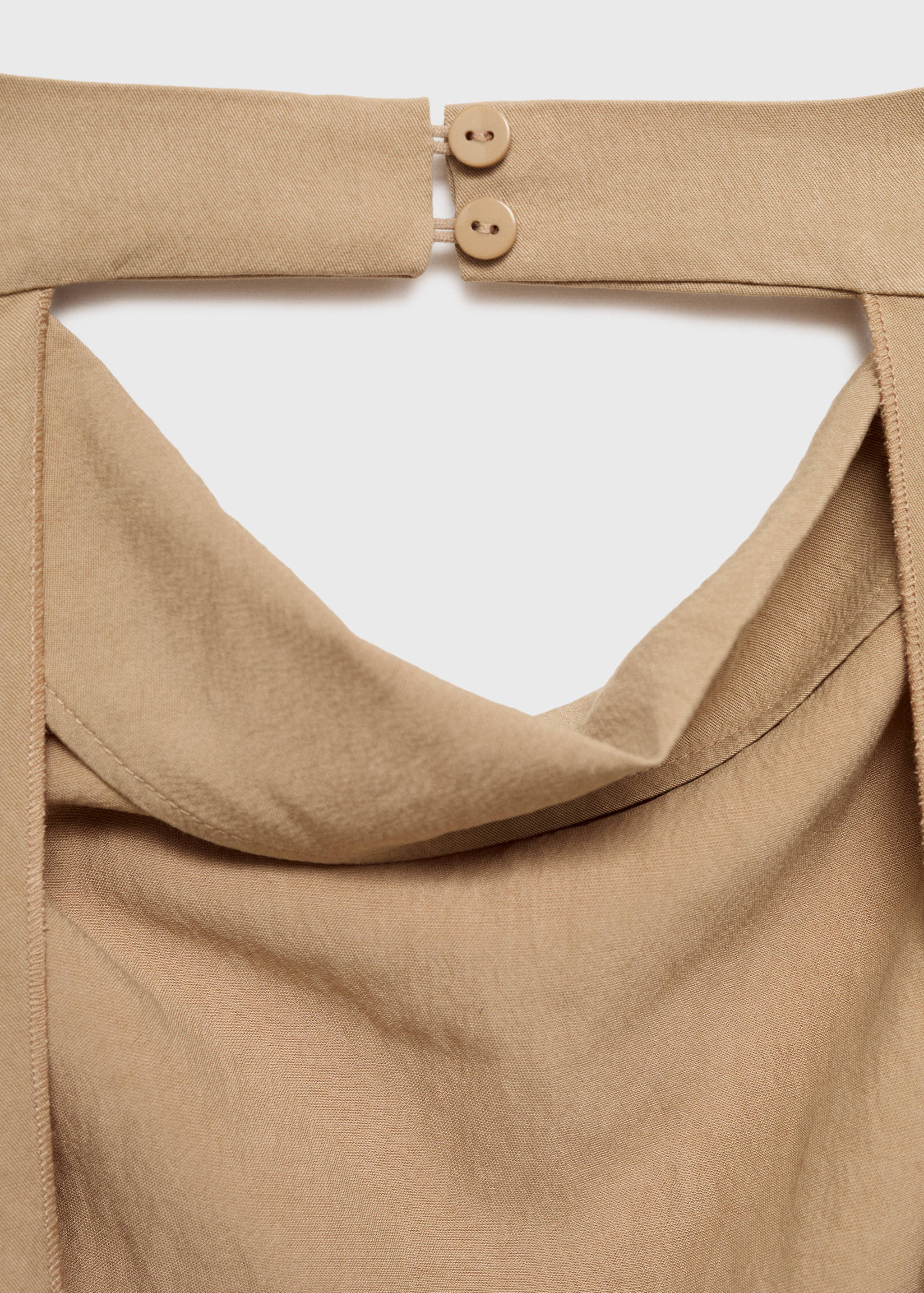 Liocelni top s nabranim dekolteom - Detalji artikla 0