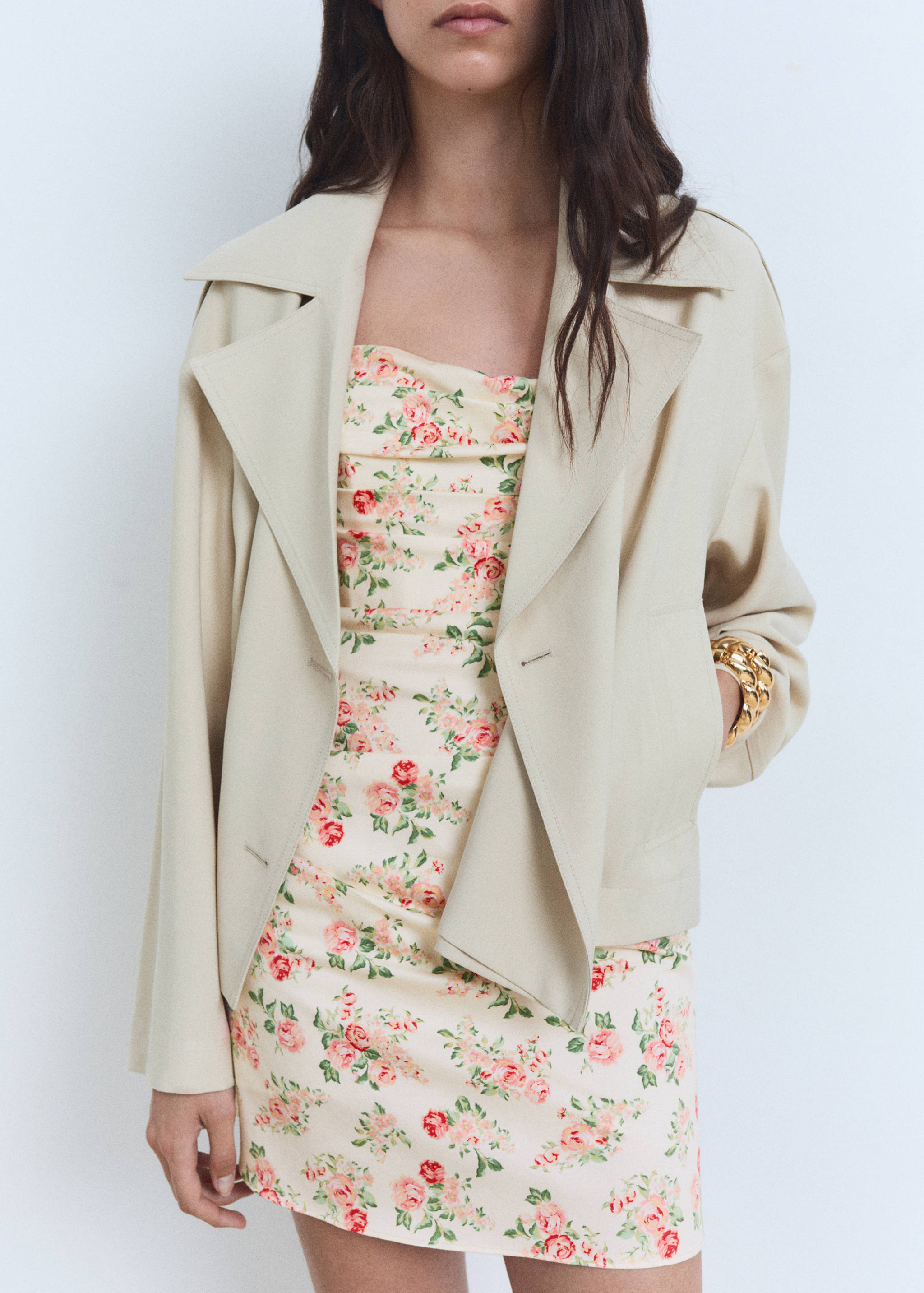 Robe bustier à fleurs - Détail de l'article 6