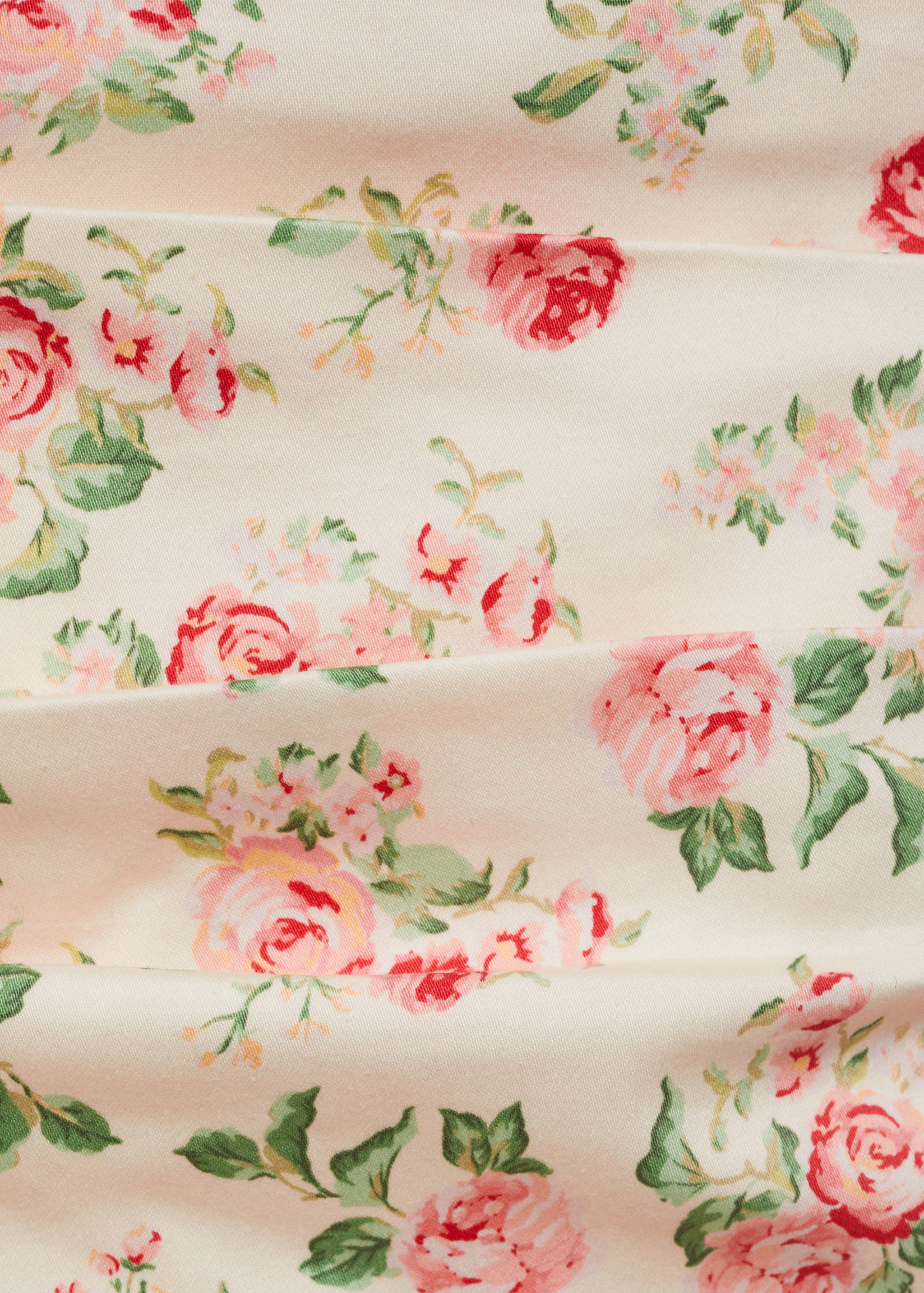 Robe bustier à fleurs - Détail de l'article 0