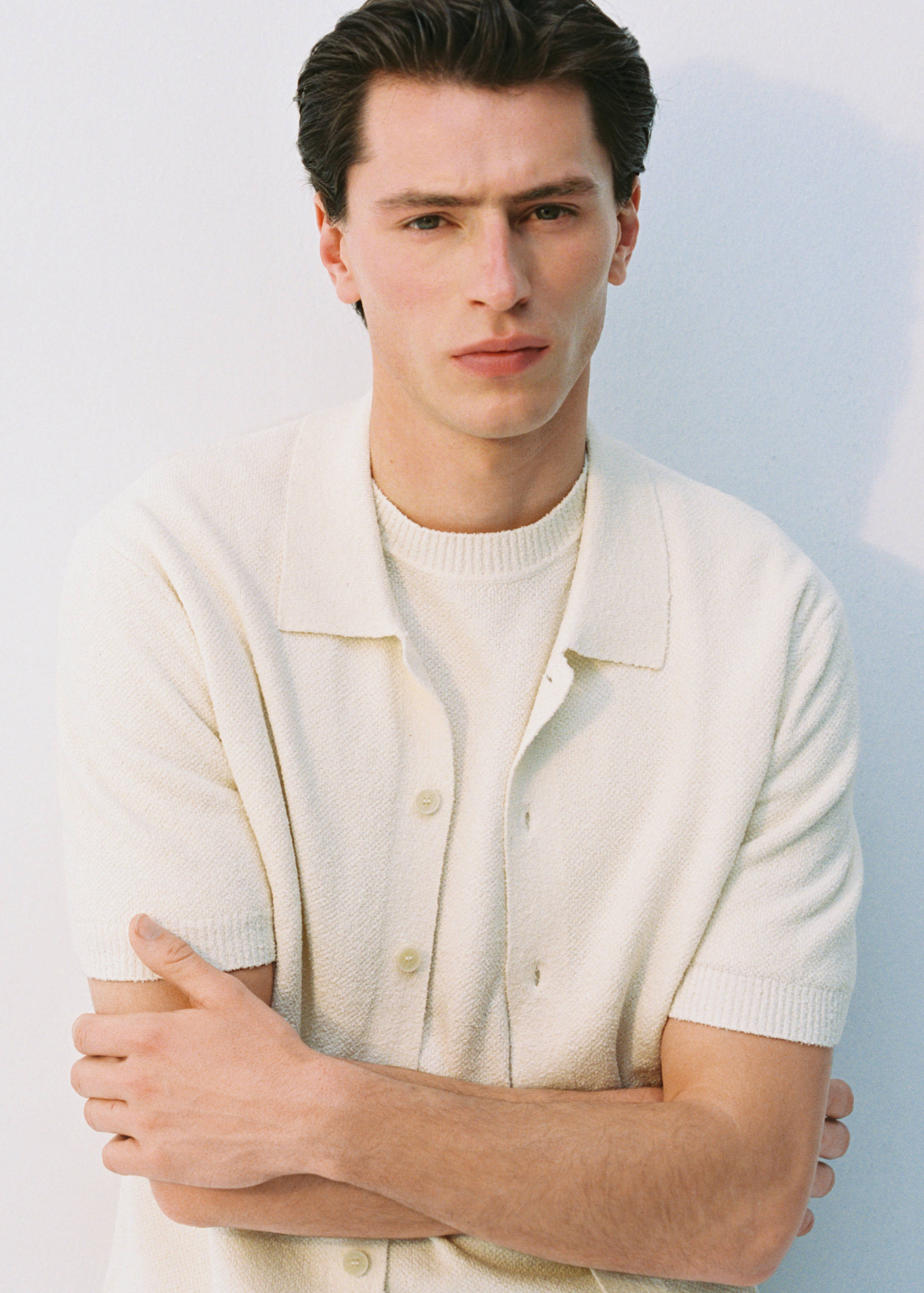 Fine knit shirt - Details of the article 3