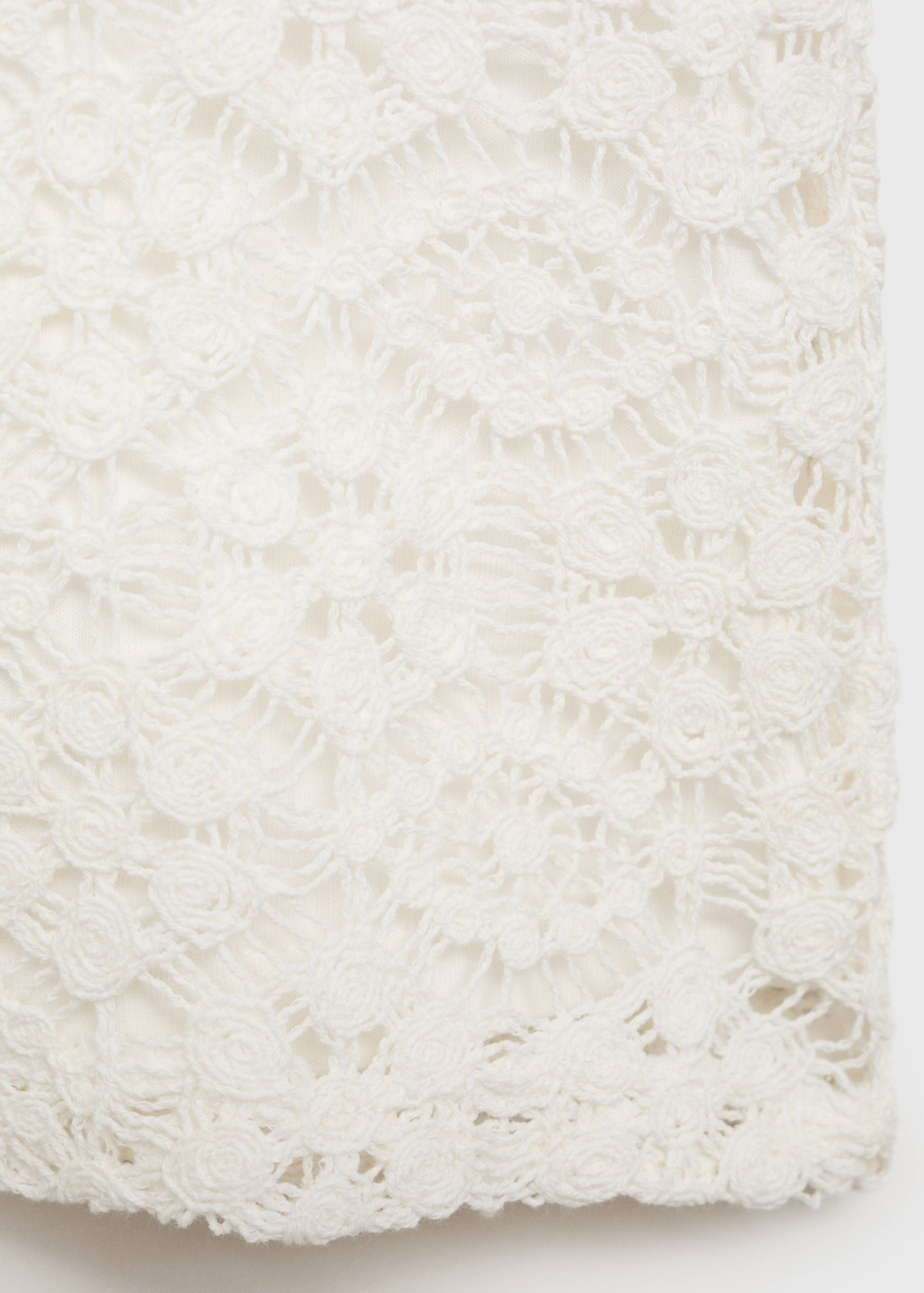 Crochet straight-fit shorts - Details of the article 0