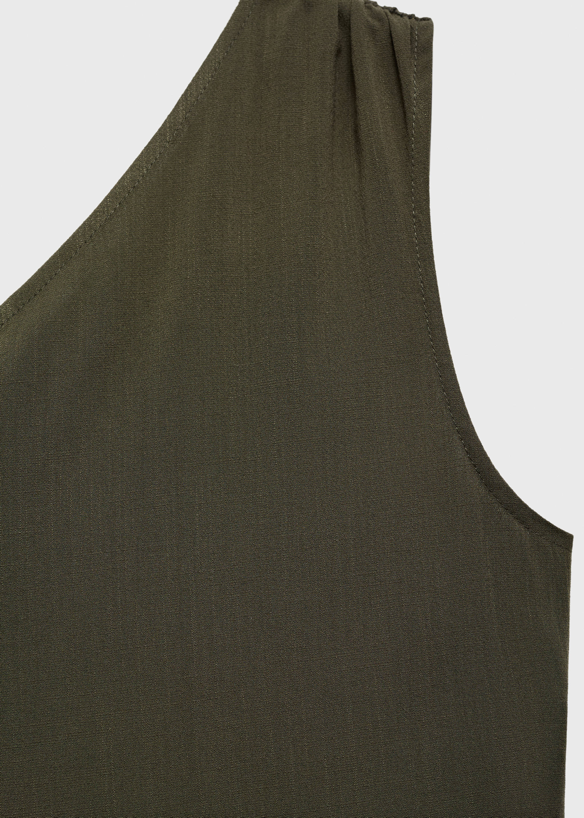 Vestido longo assimétrico balão - Pormenor do artigo 8