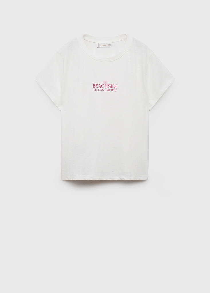 Raglan sleeve T-shirt — Off White