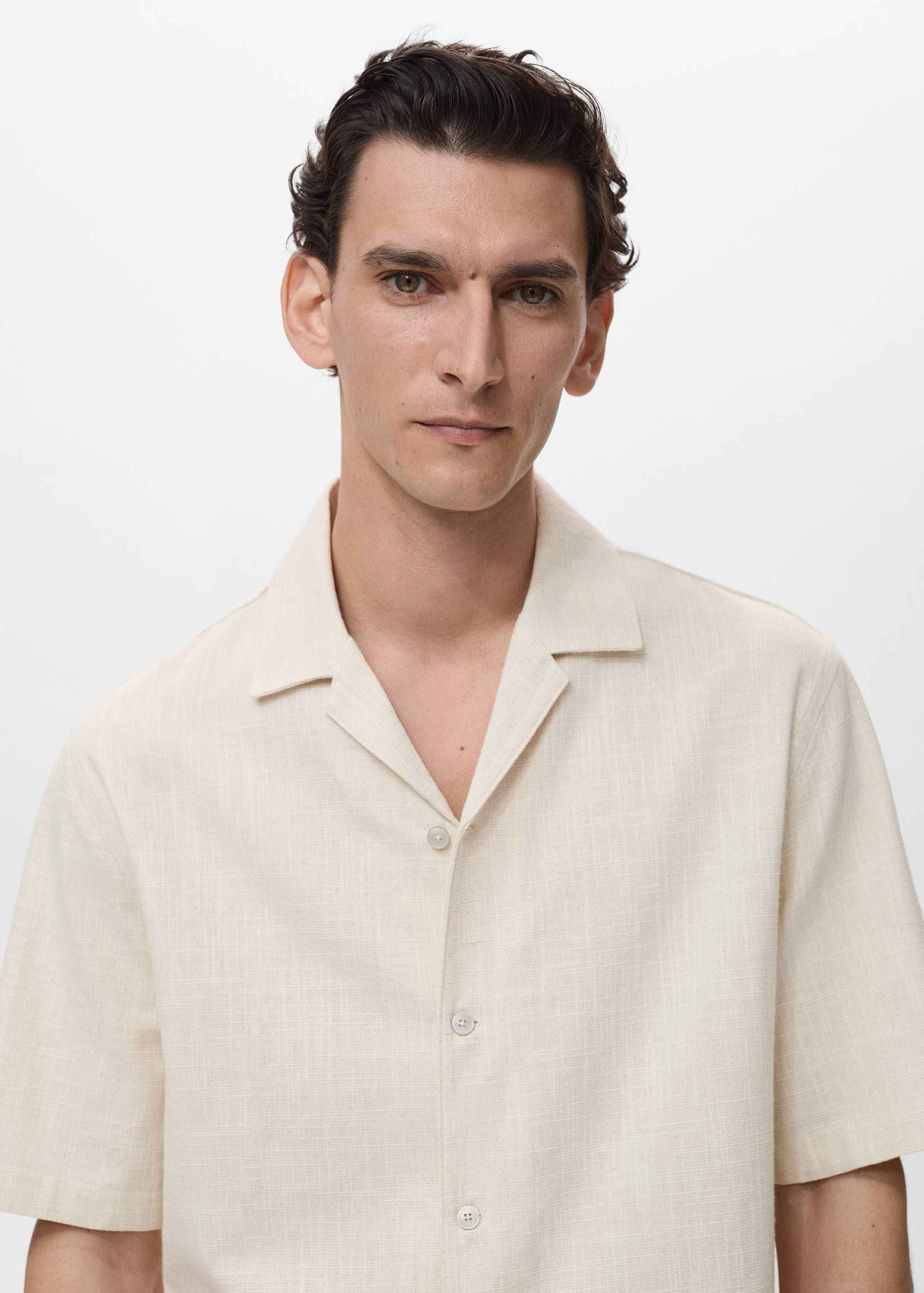 Chemise regular-fit coton lin - Détail de l'article 1