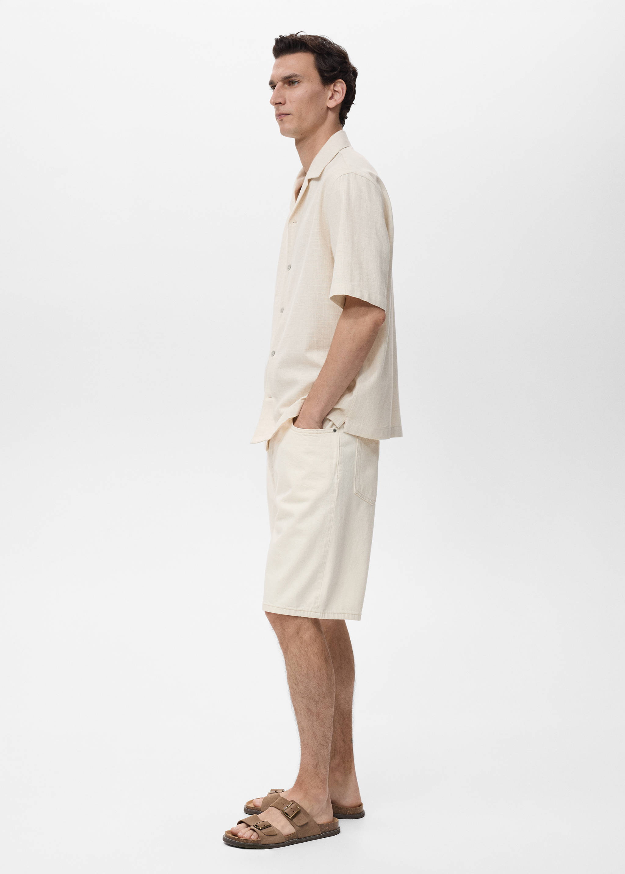 Chemise regular-fit coton lin - Détail de l'article 2