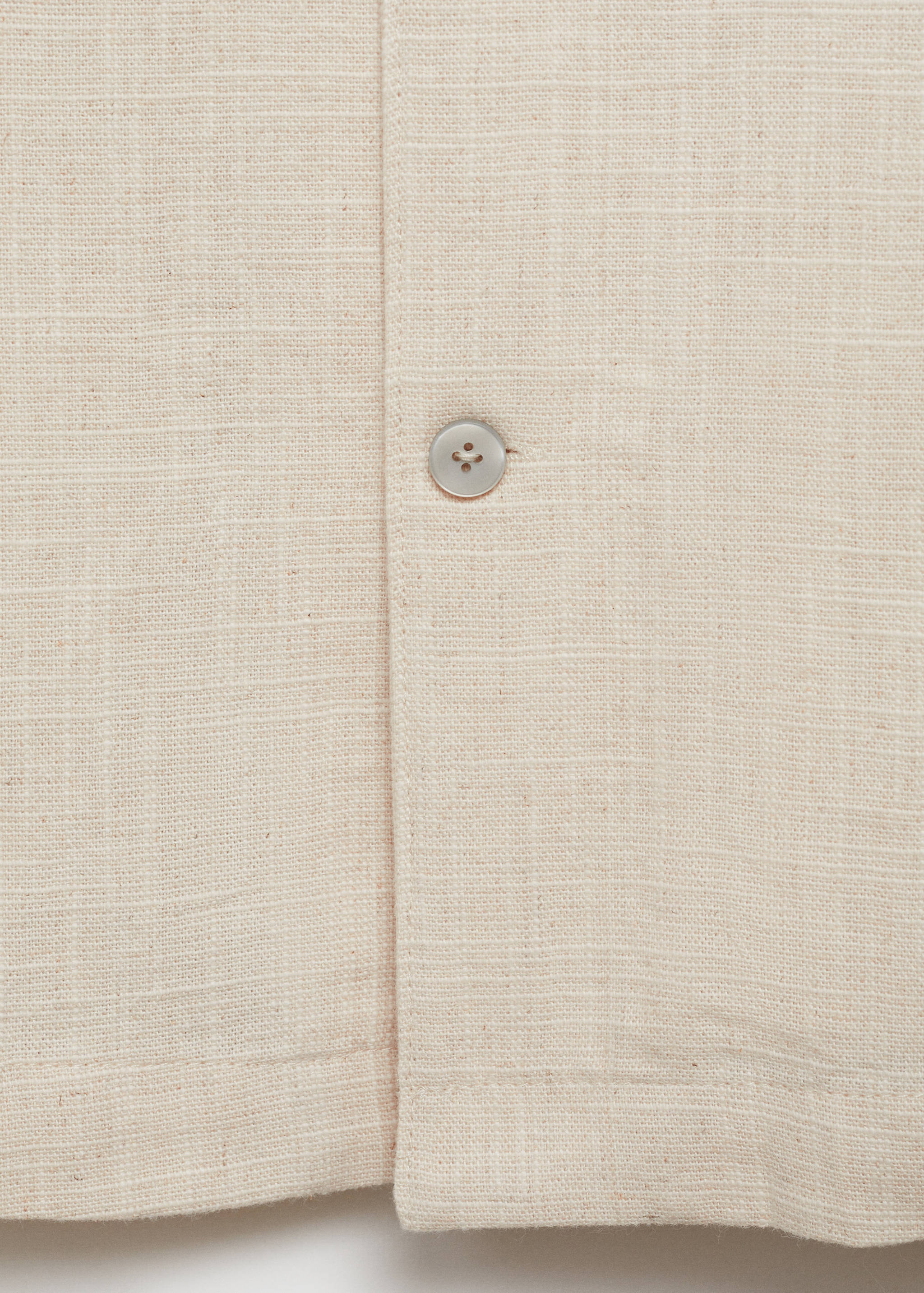 Chemise regular-fit coton lin - Détail de l'article 0
