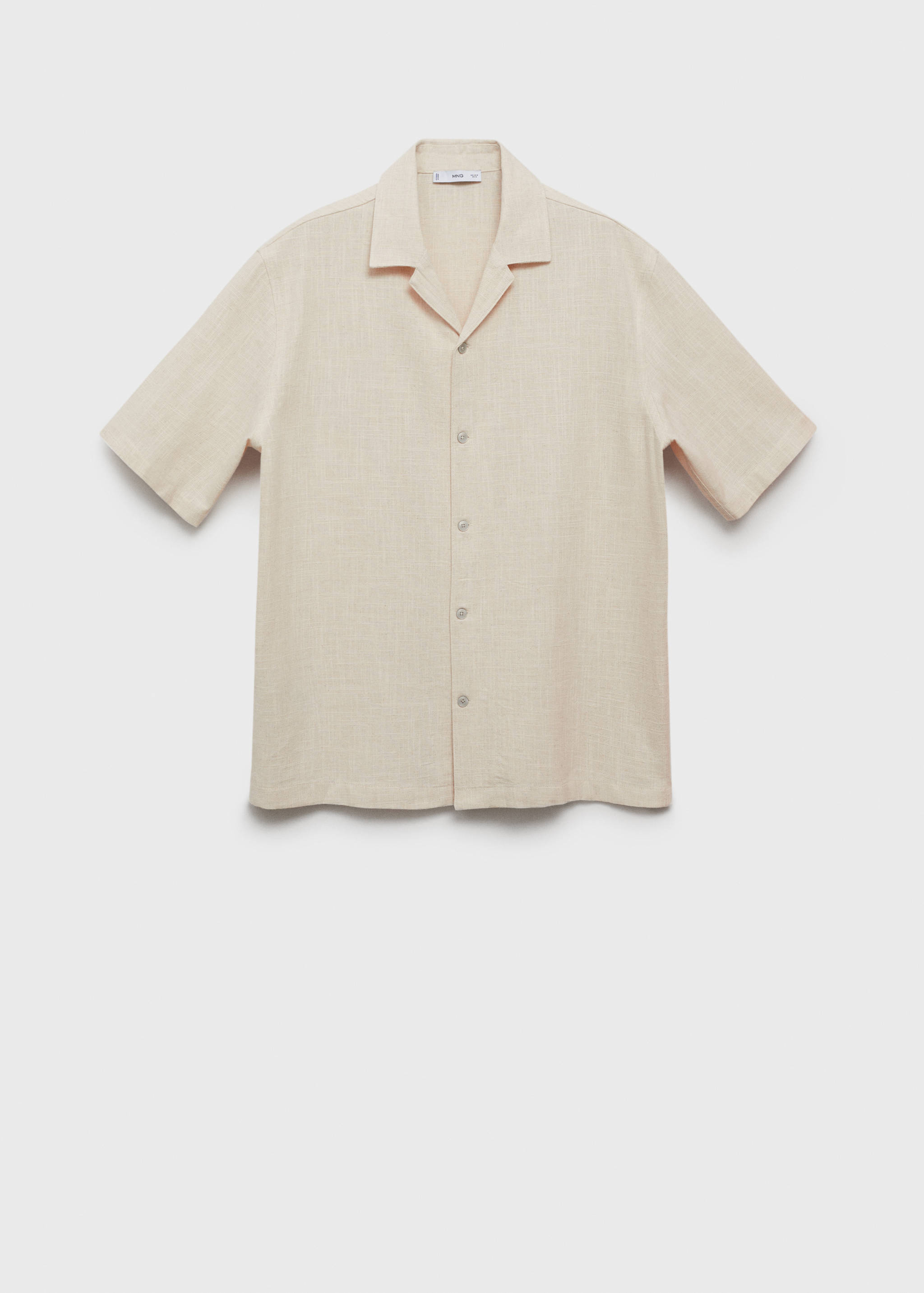Chemise regular-fit coton lin - Article sans modèle