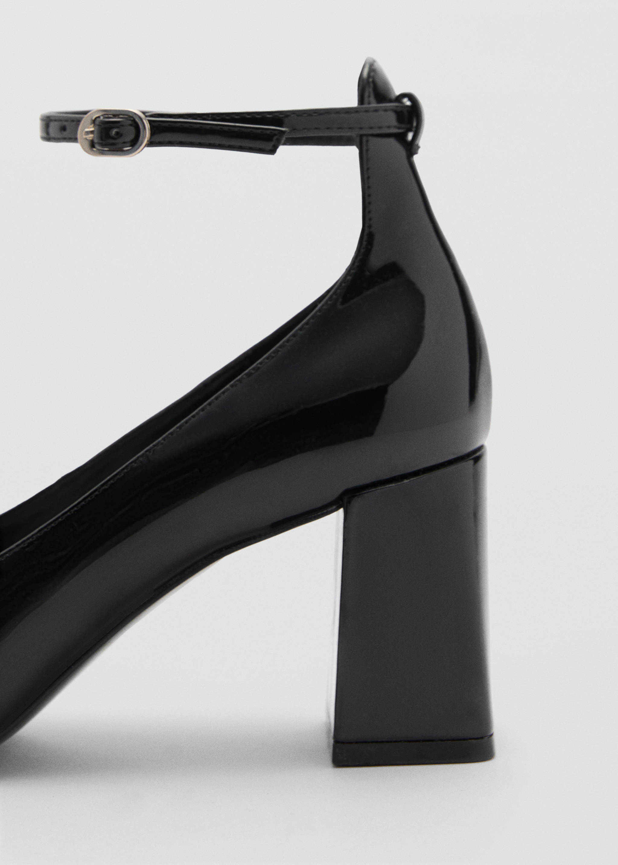 Patent-effect stiletto-heel shoes - Details of the article 1