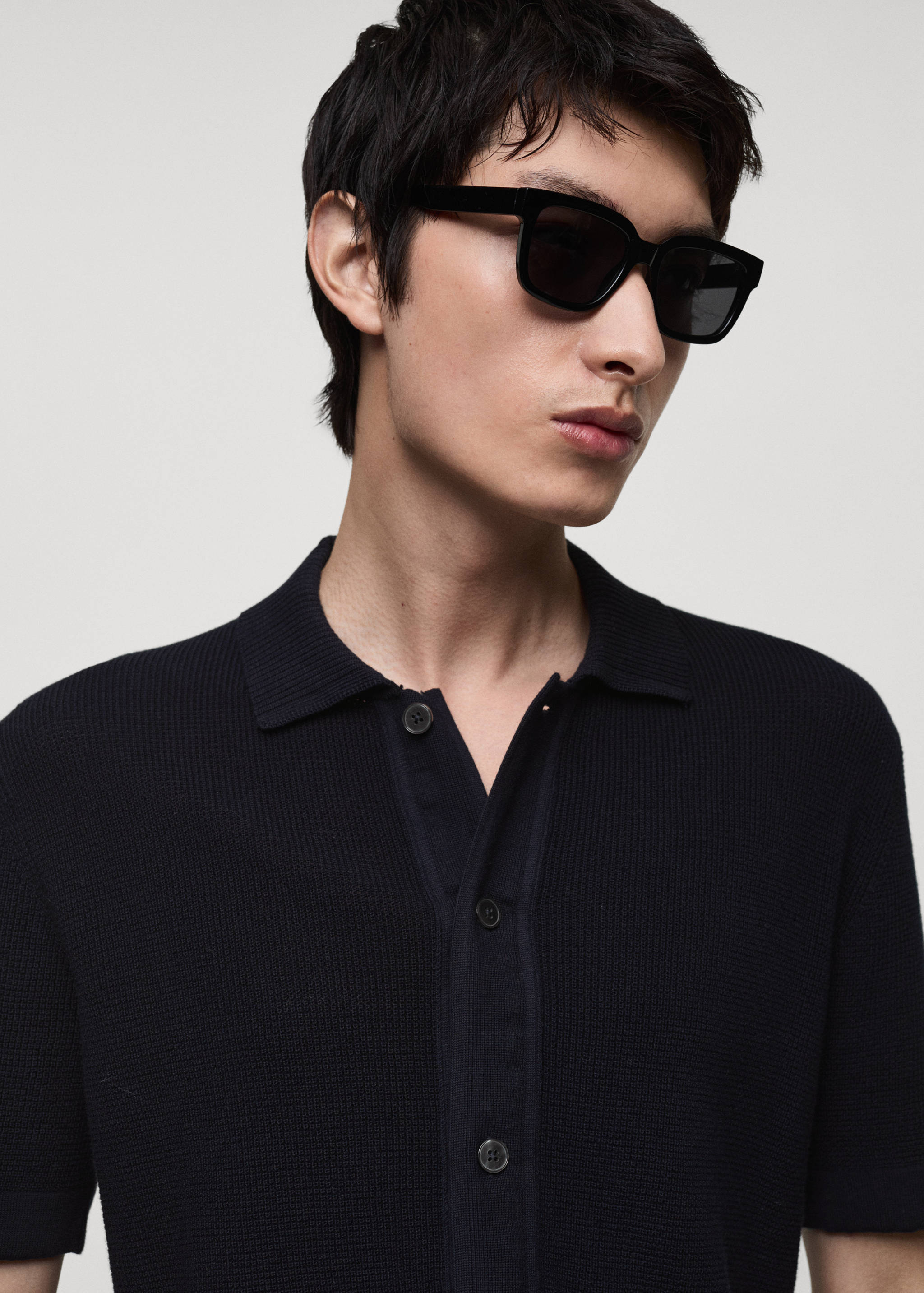 Polo 100 % coton maille structure - Détail de l'article 1