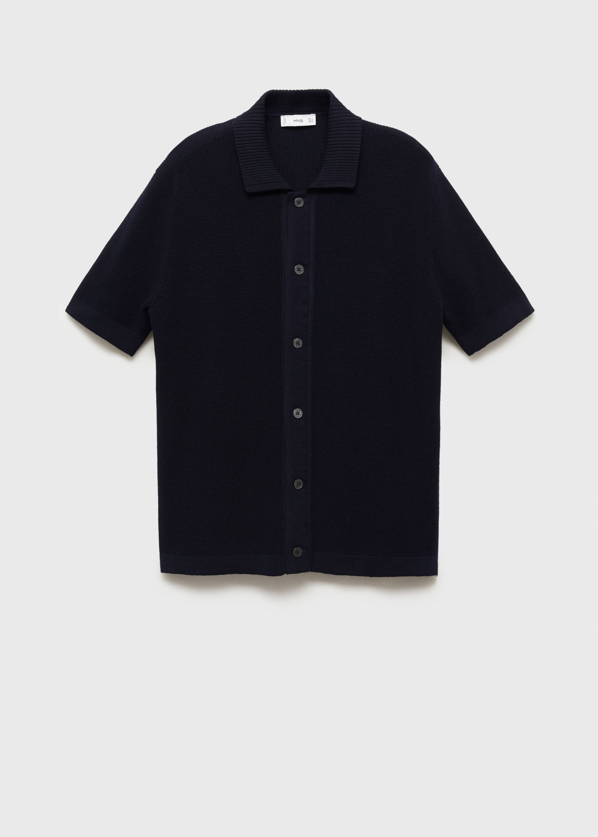 Polo 100 % coton maille structure - Article sans modèle