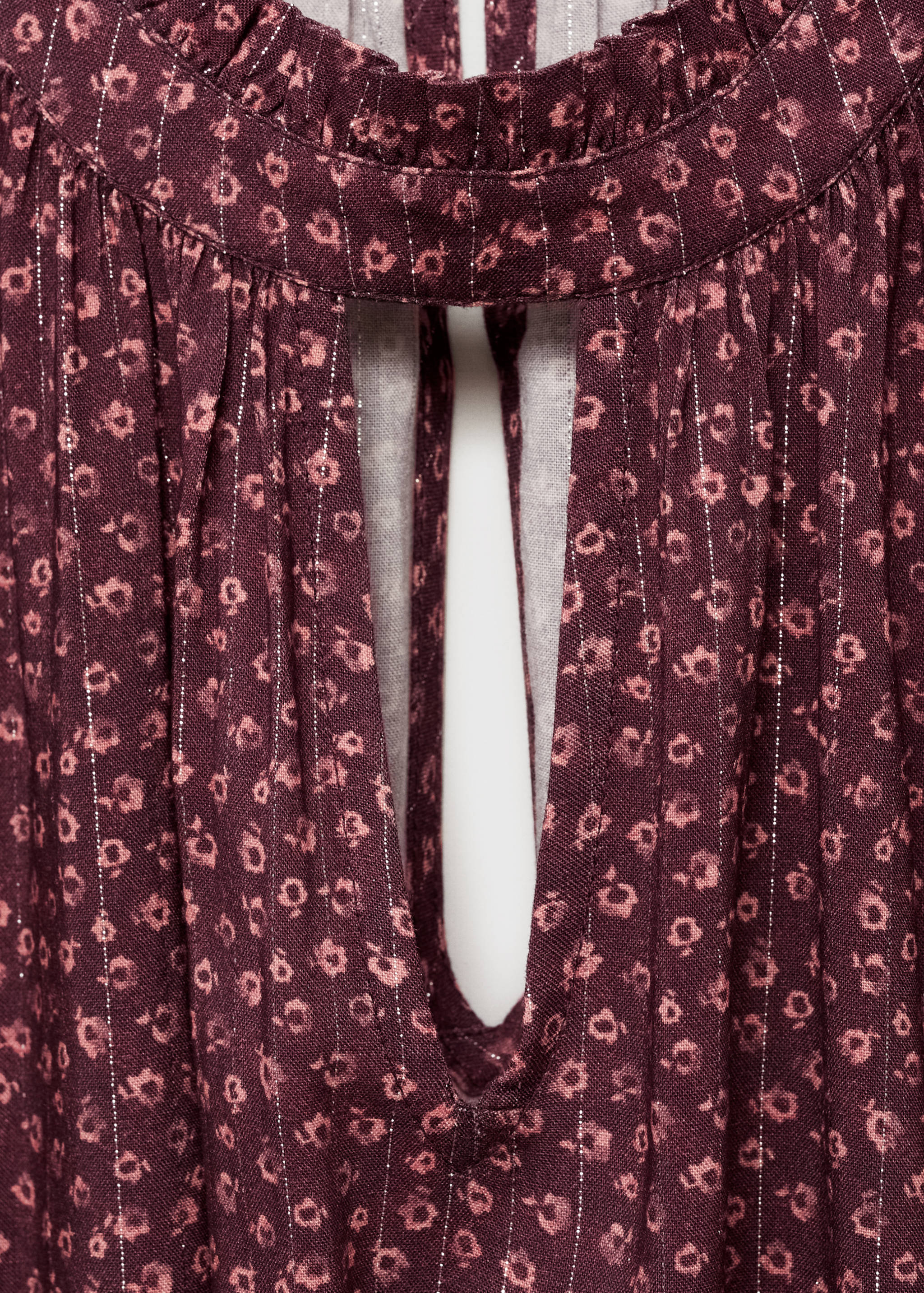 Gemustertes Lurexkleid - Detail des Artikels 8