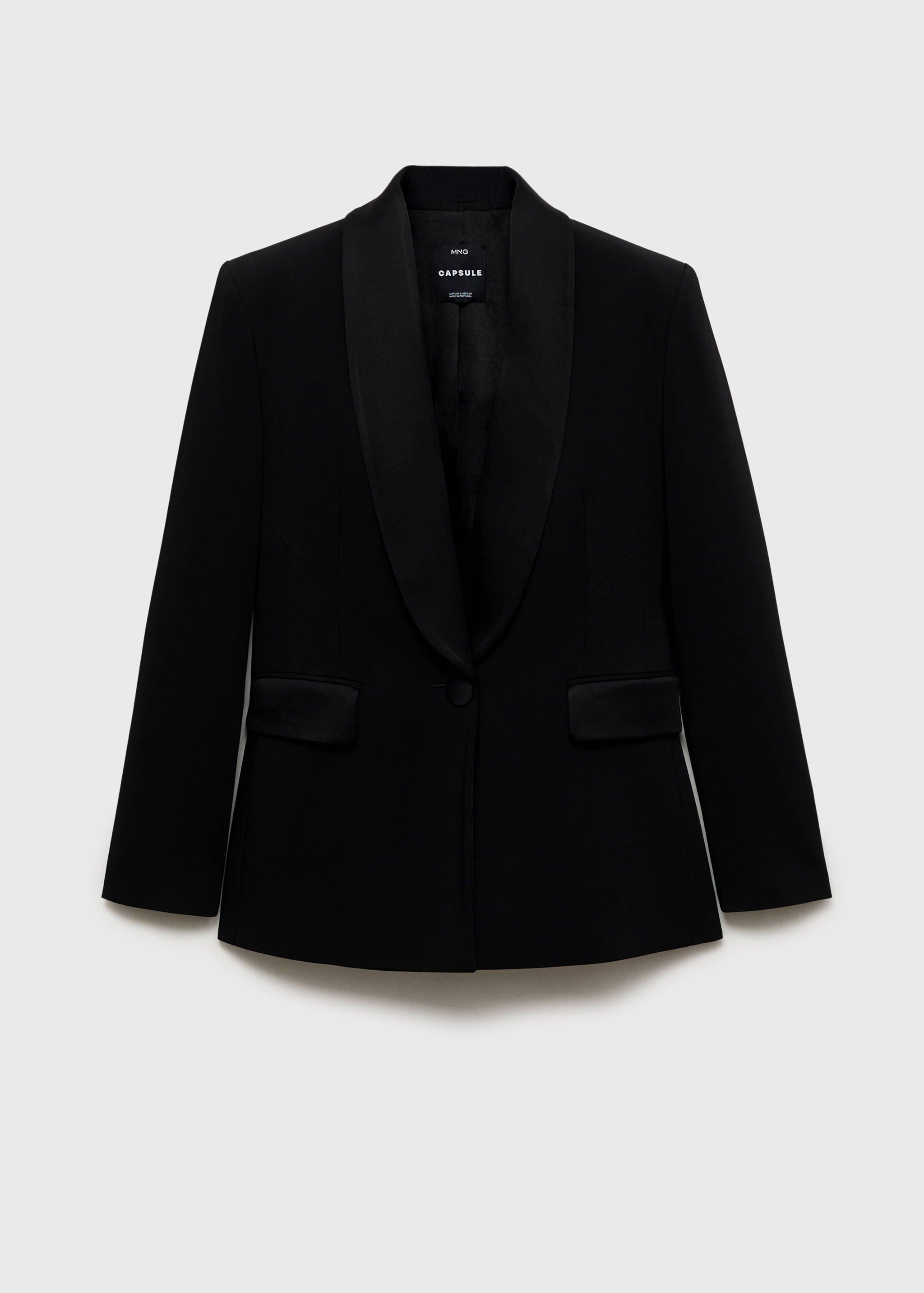 Blazer traje detalles satinados - Artículo sin modelo