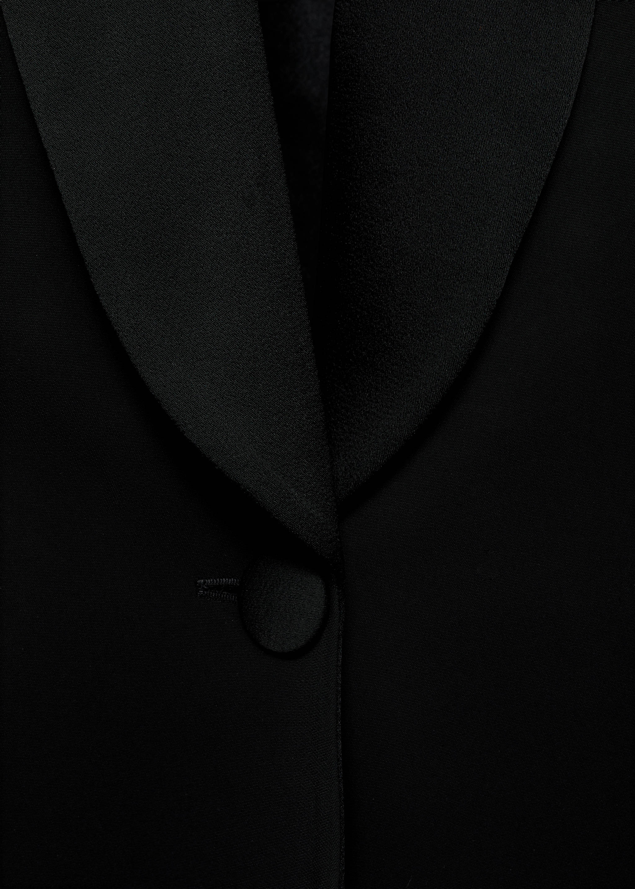 Blazer traje detalles satinados - Detalle del artículo 8