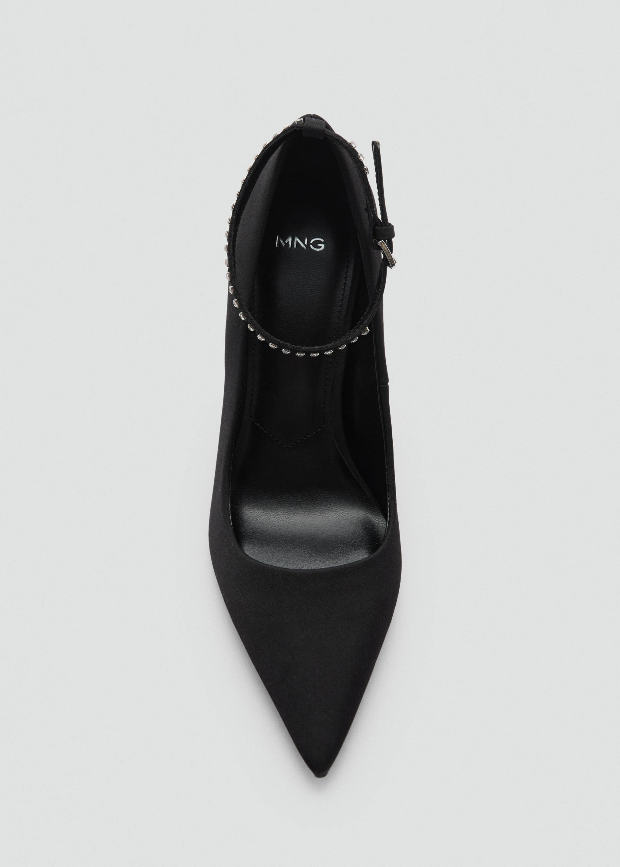 Heeled shoes with rhinestone bracelet - Details of the article 3