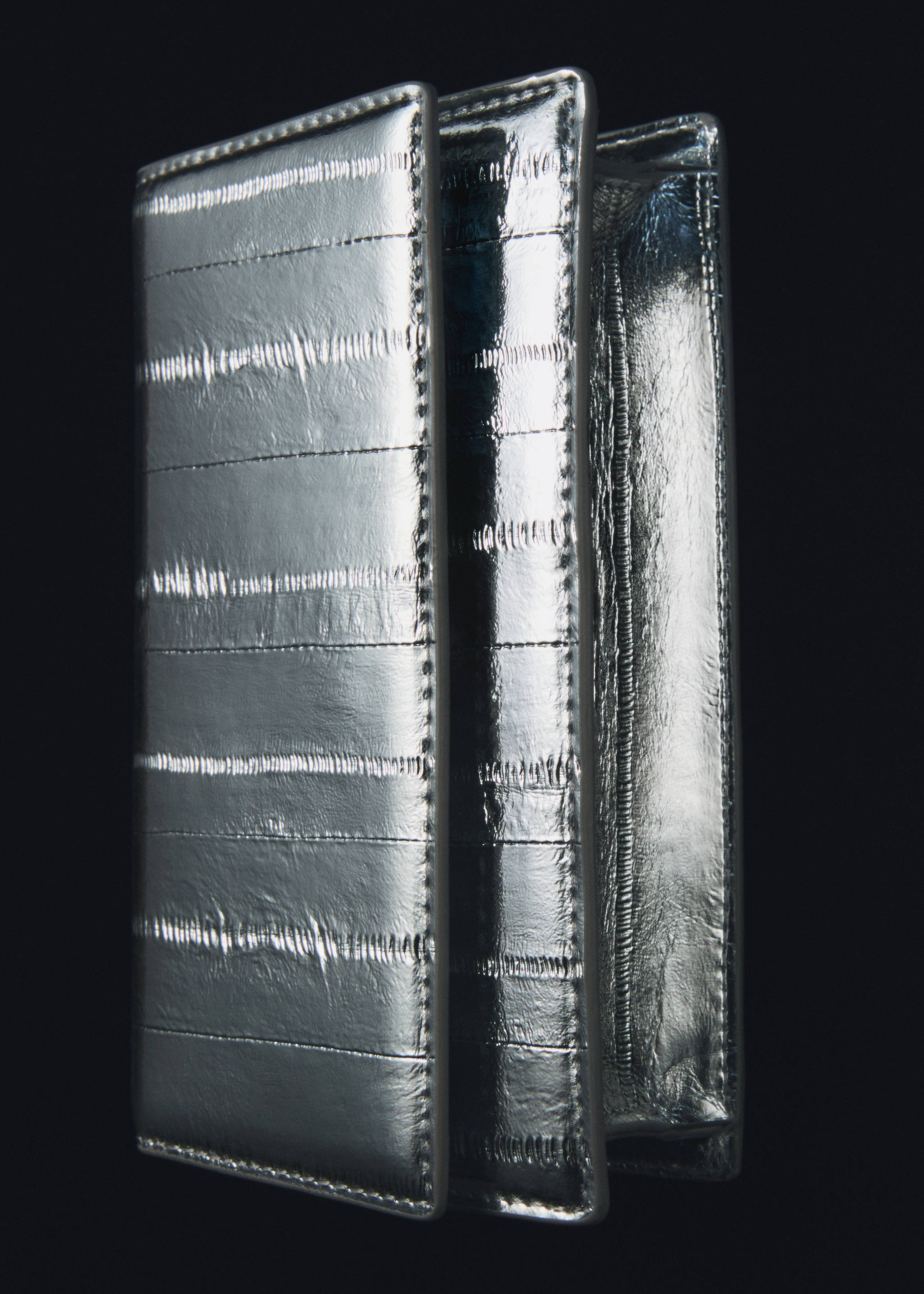 Bolso efecto piel textura - Plano general