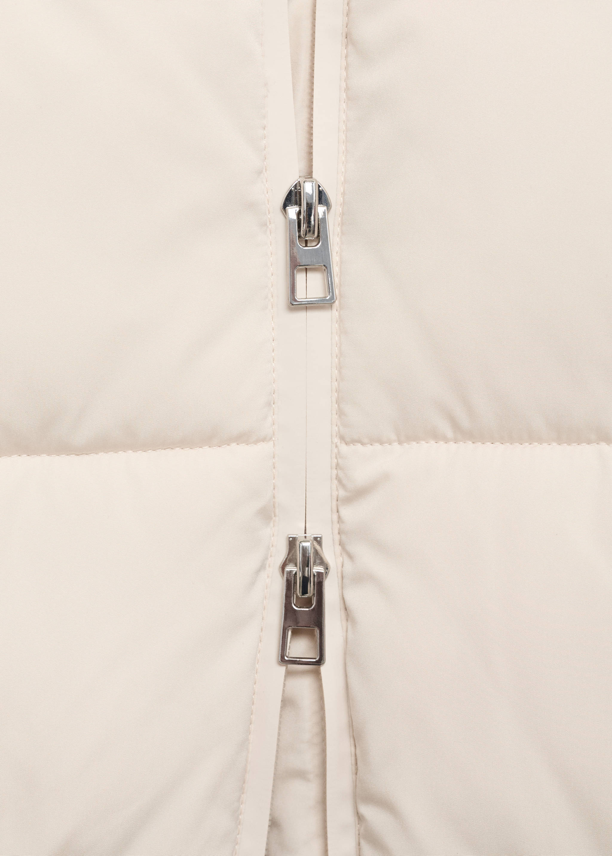 Anorak midi matelassé capuche - Détail de l'article 8