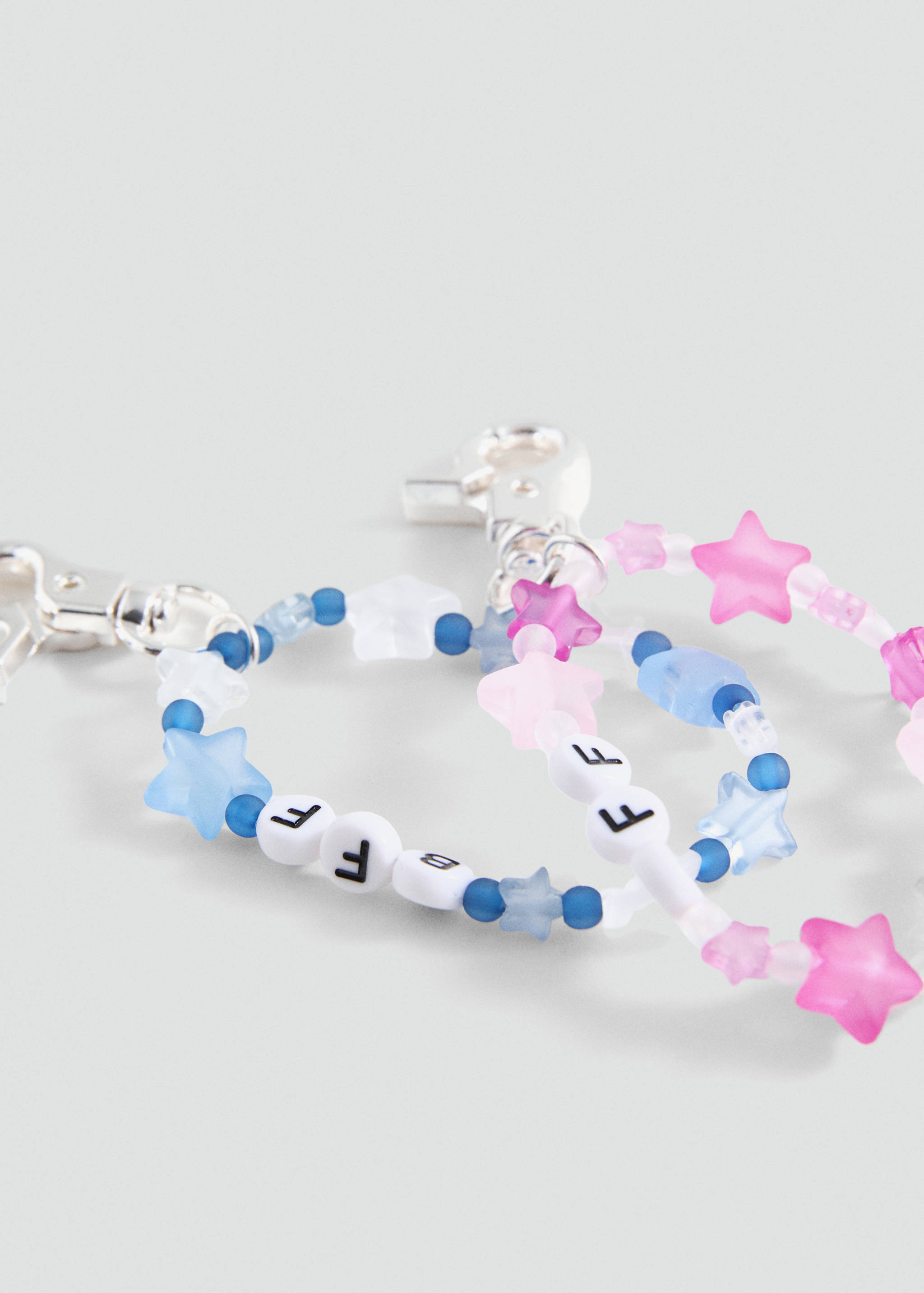 Pack of 2 best friends keychains - Medium plane