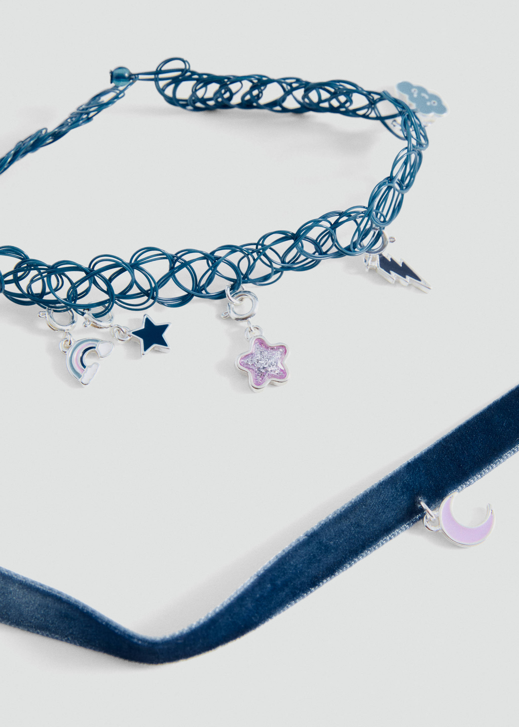 Set 2 combined necklaces - Medium plane