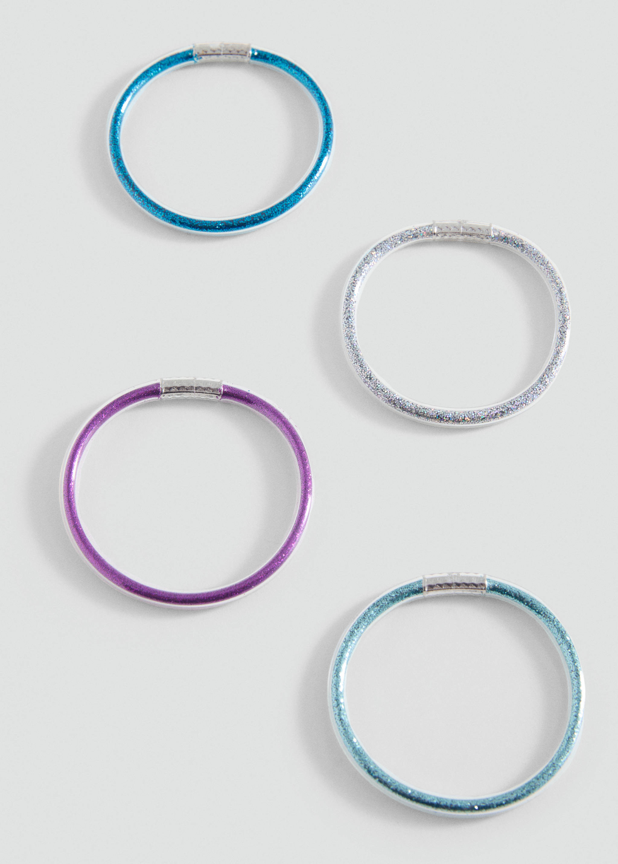Pack of 4 bracelets - Medium plane