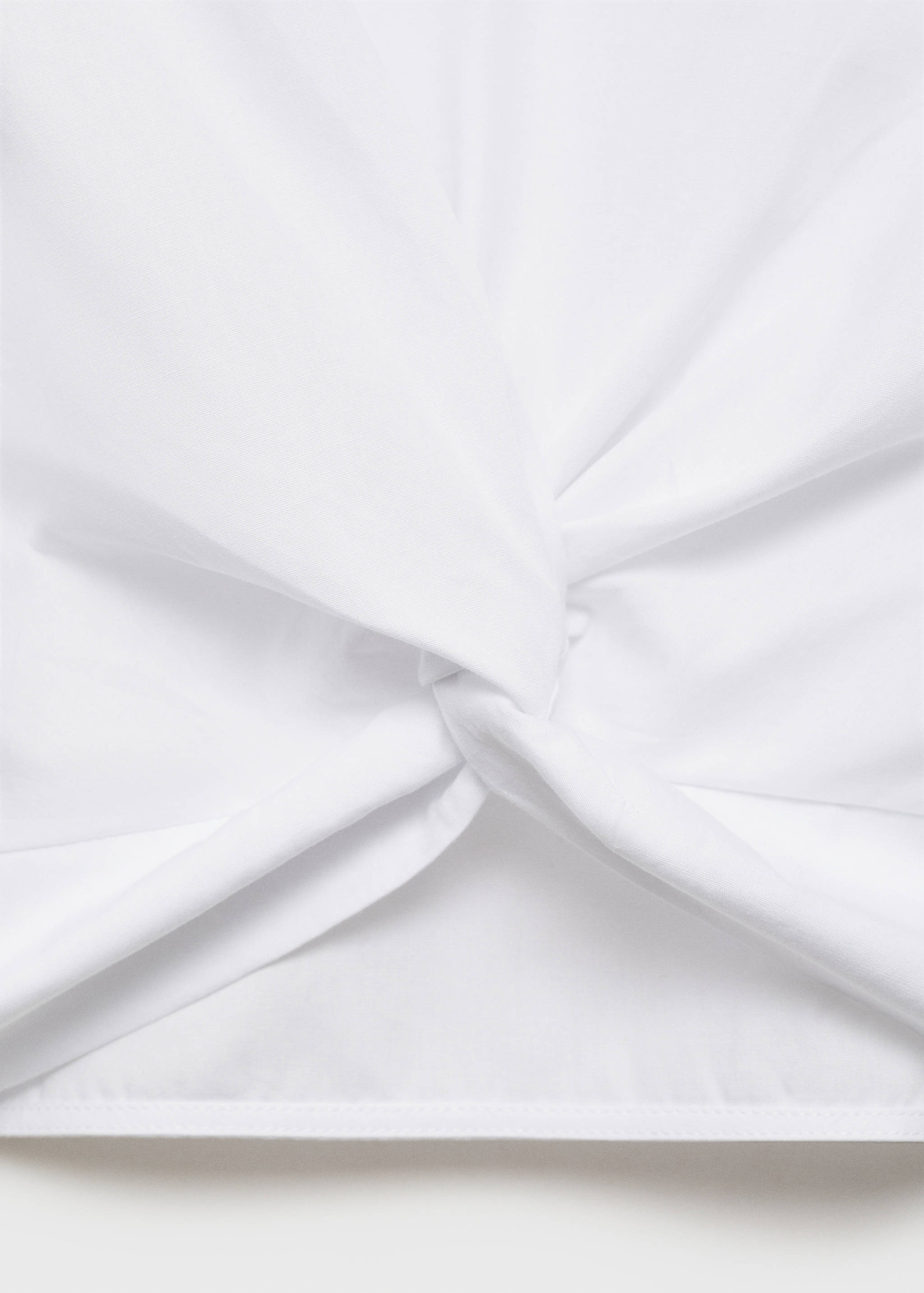 Blouse à nœud en coton - Détail de l'article 8