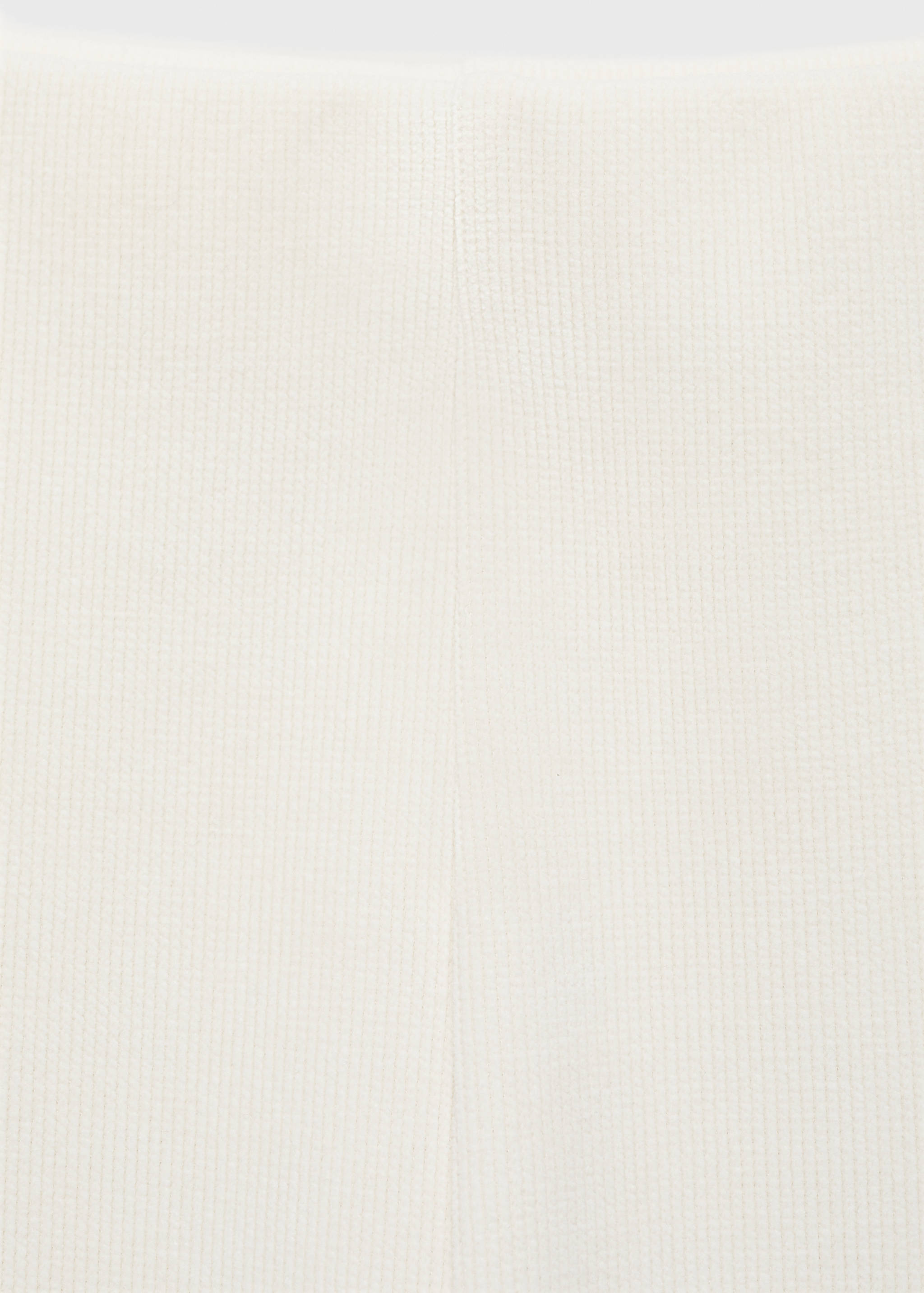 Corduroy straight trousers - Details of the article 8