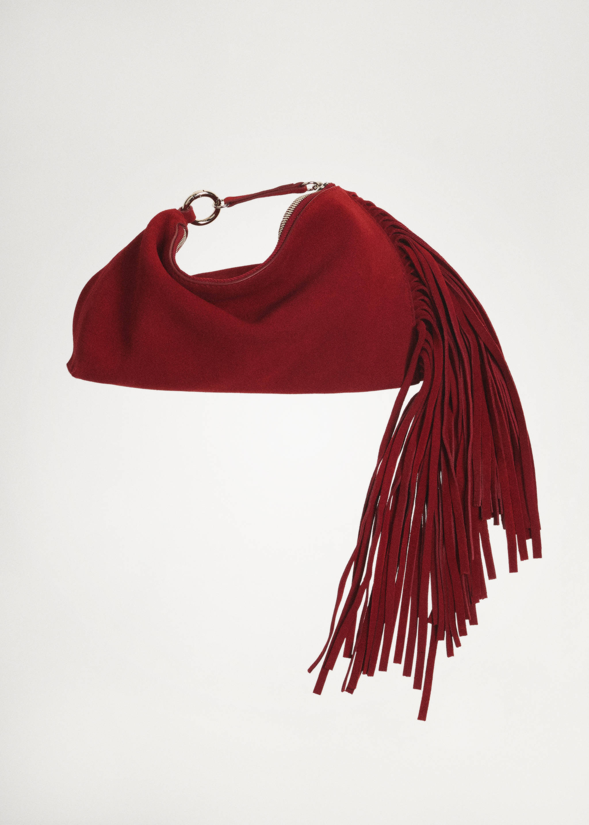 حقيبة جلدية مع هامش - تفاصيل المنتج 6