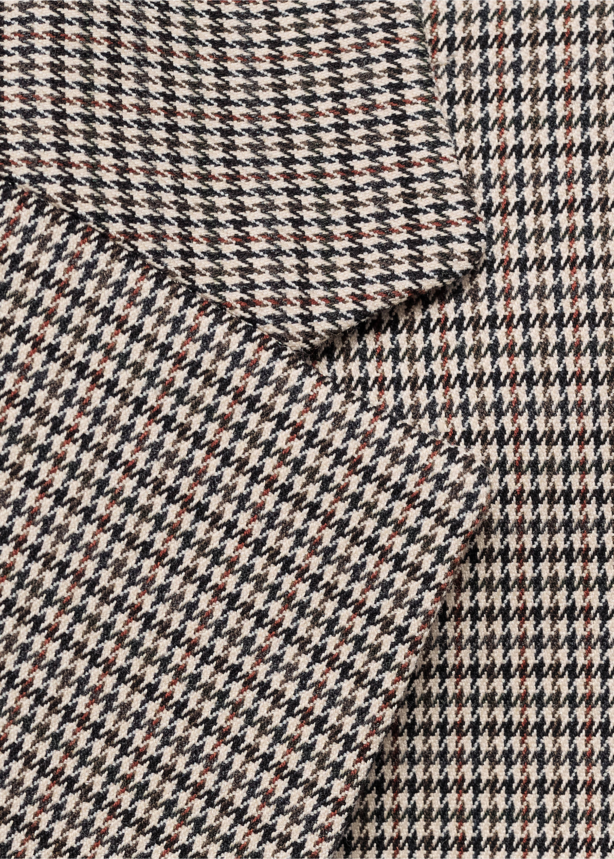 Blazer cruzada doble botonadura - Detalle del artículo 8, Marrón. Ref: 87050355-00.
