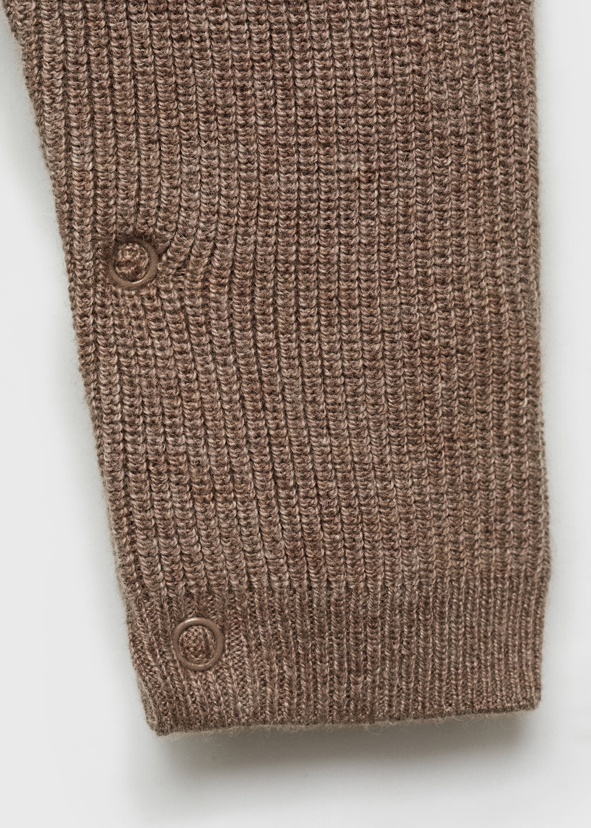 Cotton knit dungarees - Details of the article 0