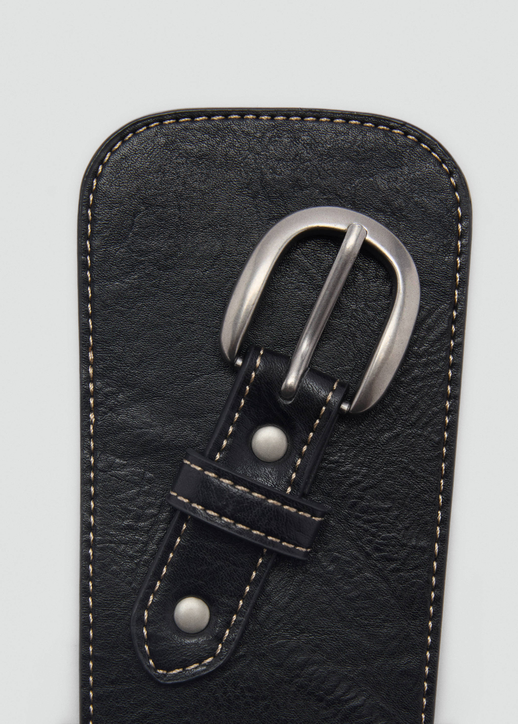 Buckle sash belt - Details of the article 1