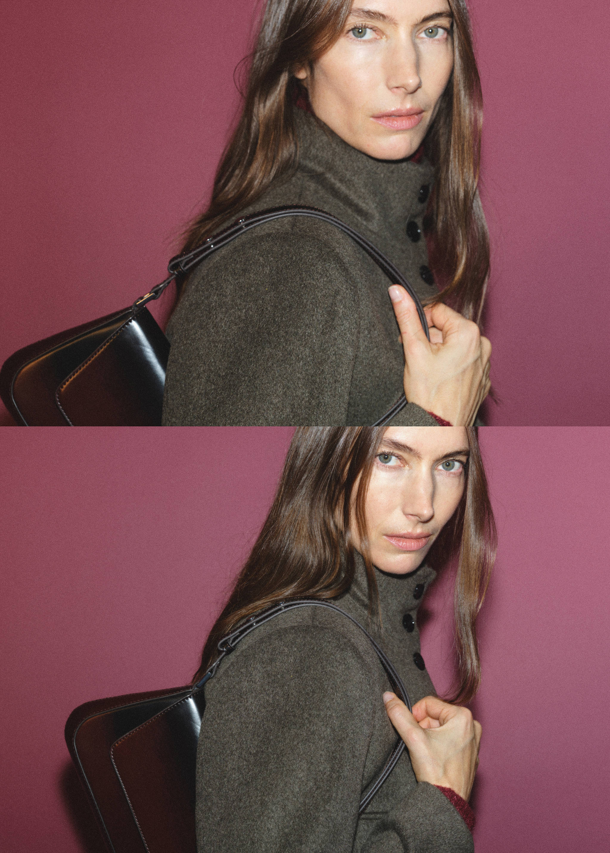 Gradient bag with flap - General plane