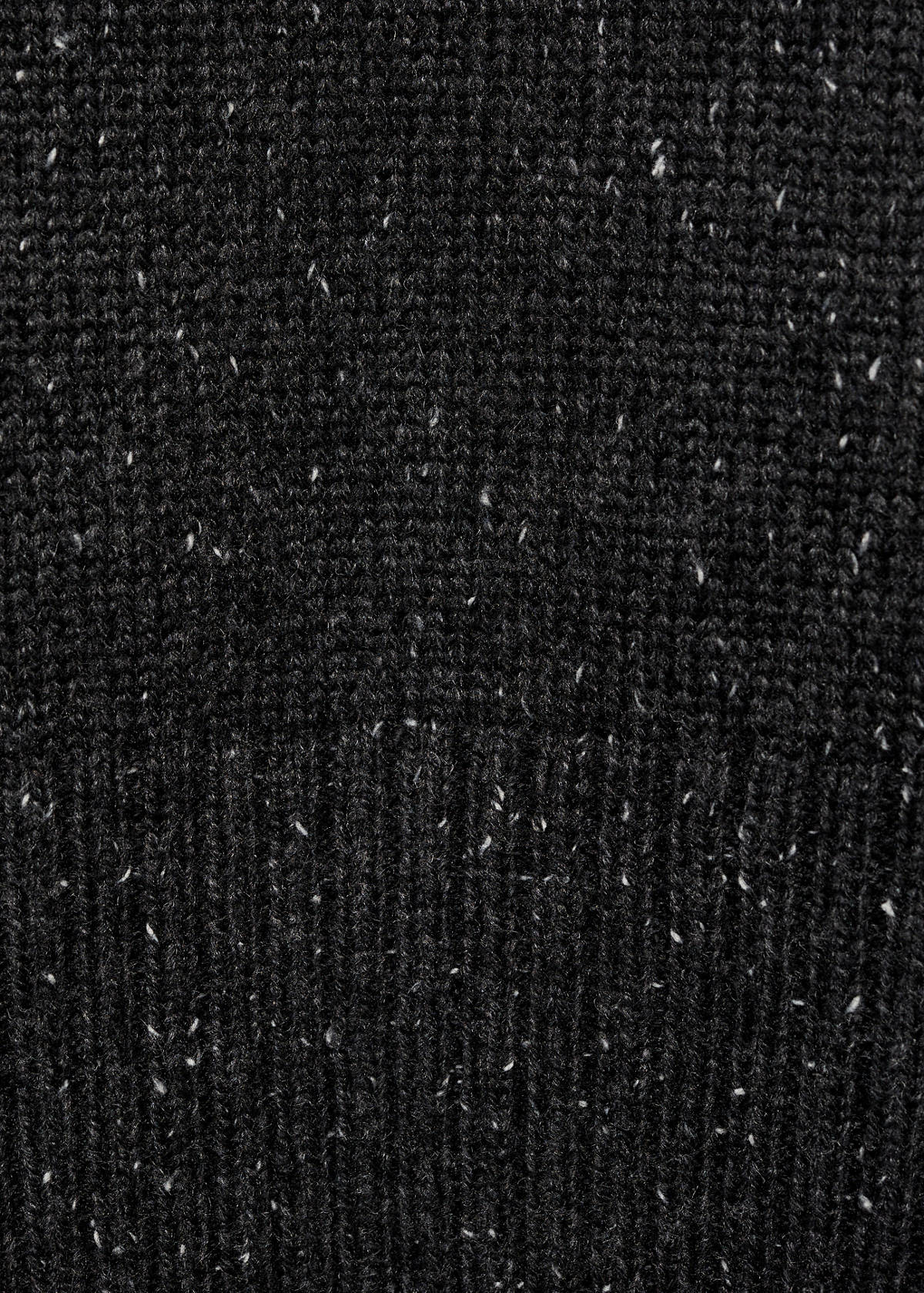 V-neck knitted gilet — Medium Heather Grey