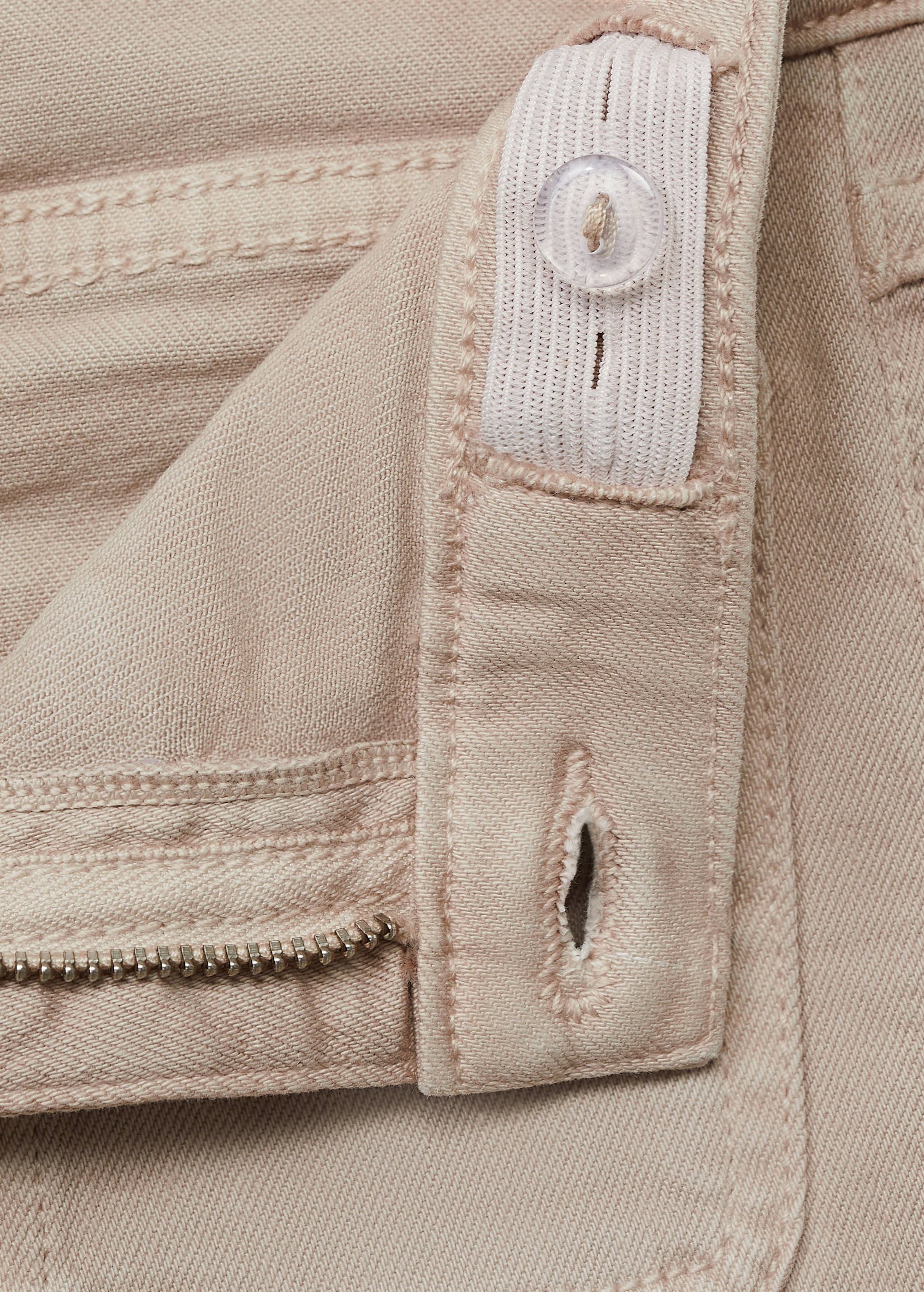 Flared jeans with pocket - Details of the article 0