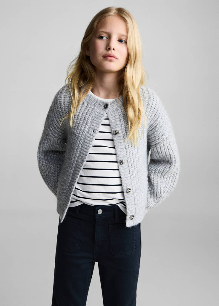 Flared jeans with pocket — Dark Navy