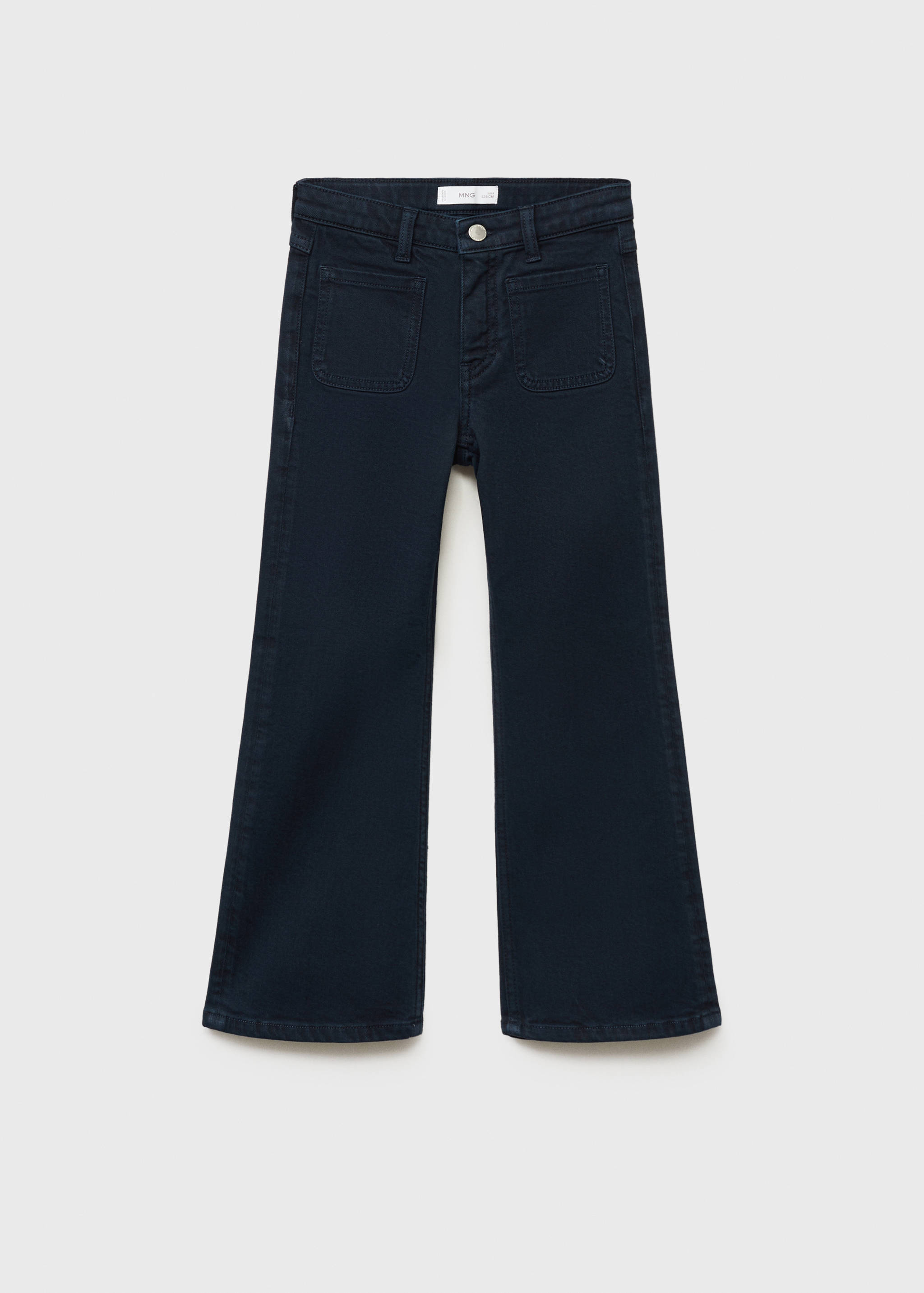 Flared jeans with pocket - Article without model