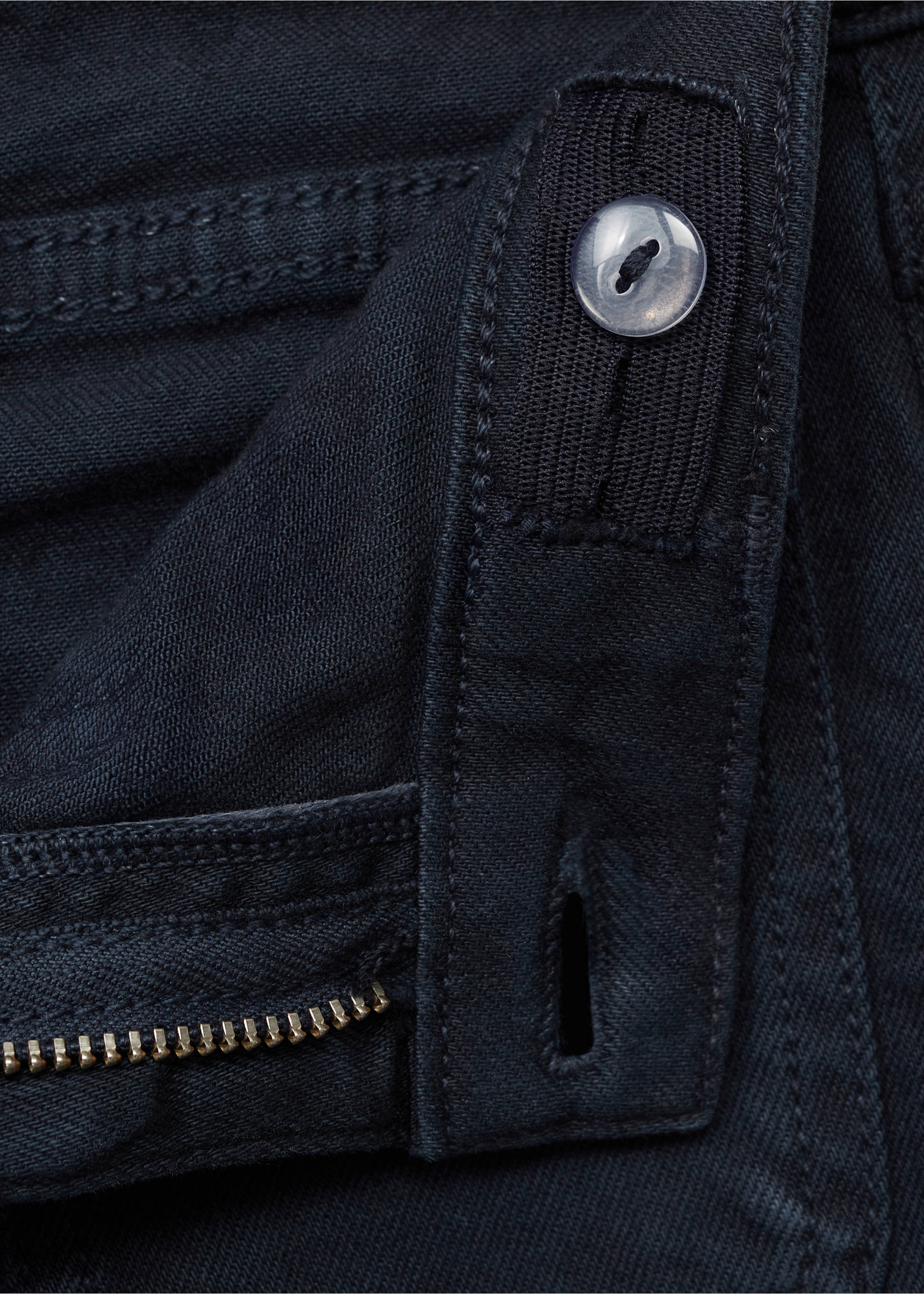Jeans flare bolsillos - Detalle del artículo 0, Azul marino oscuro. Ref: 87050422-00.