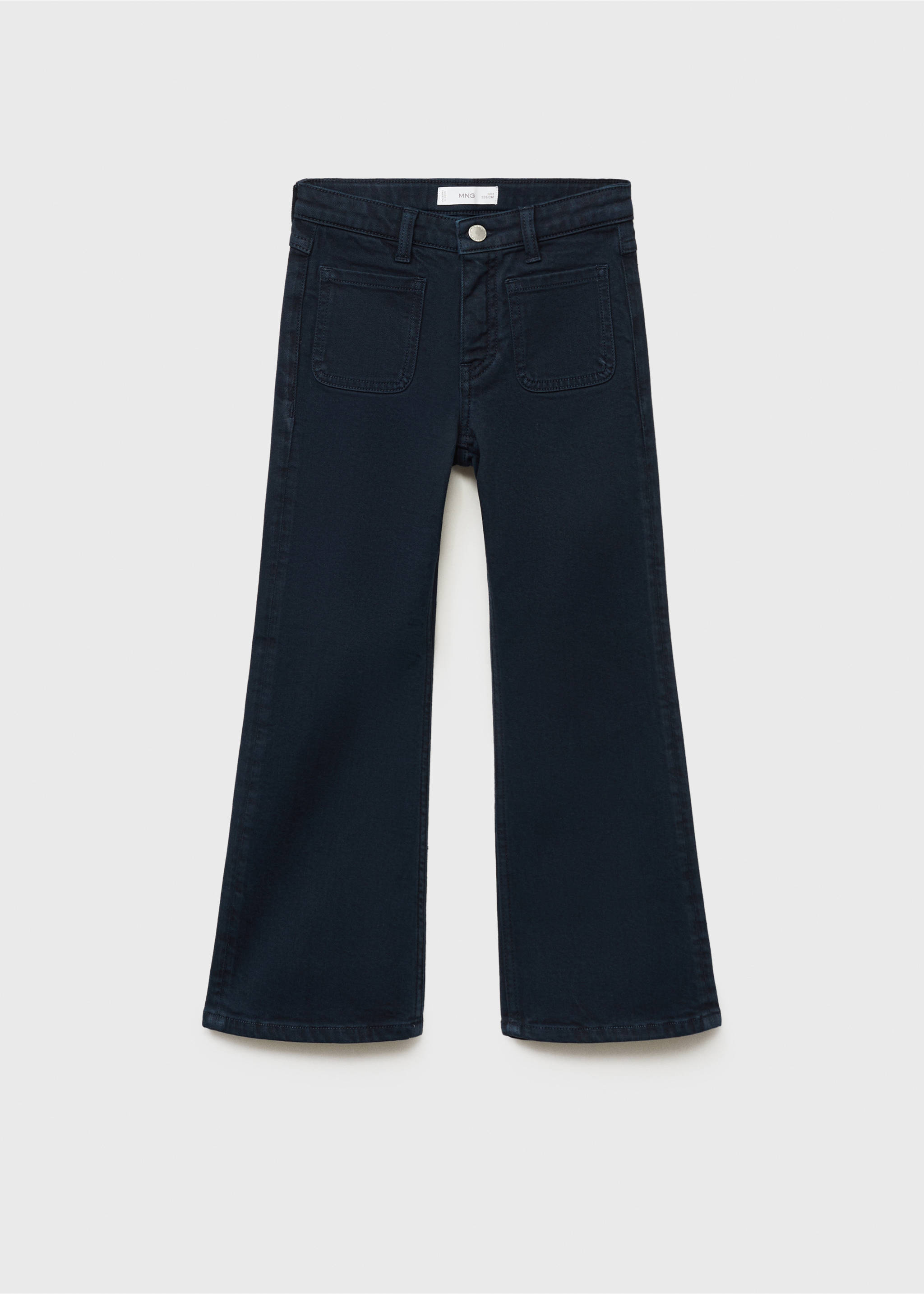 Jeans flare bolsillos - Artículo sin modelo, Azul marino oscuro. Ref: 87050422-00.