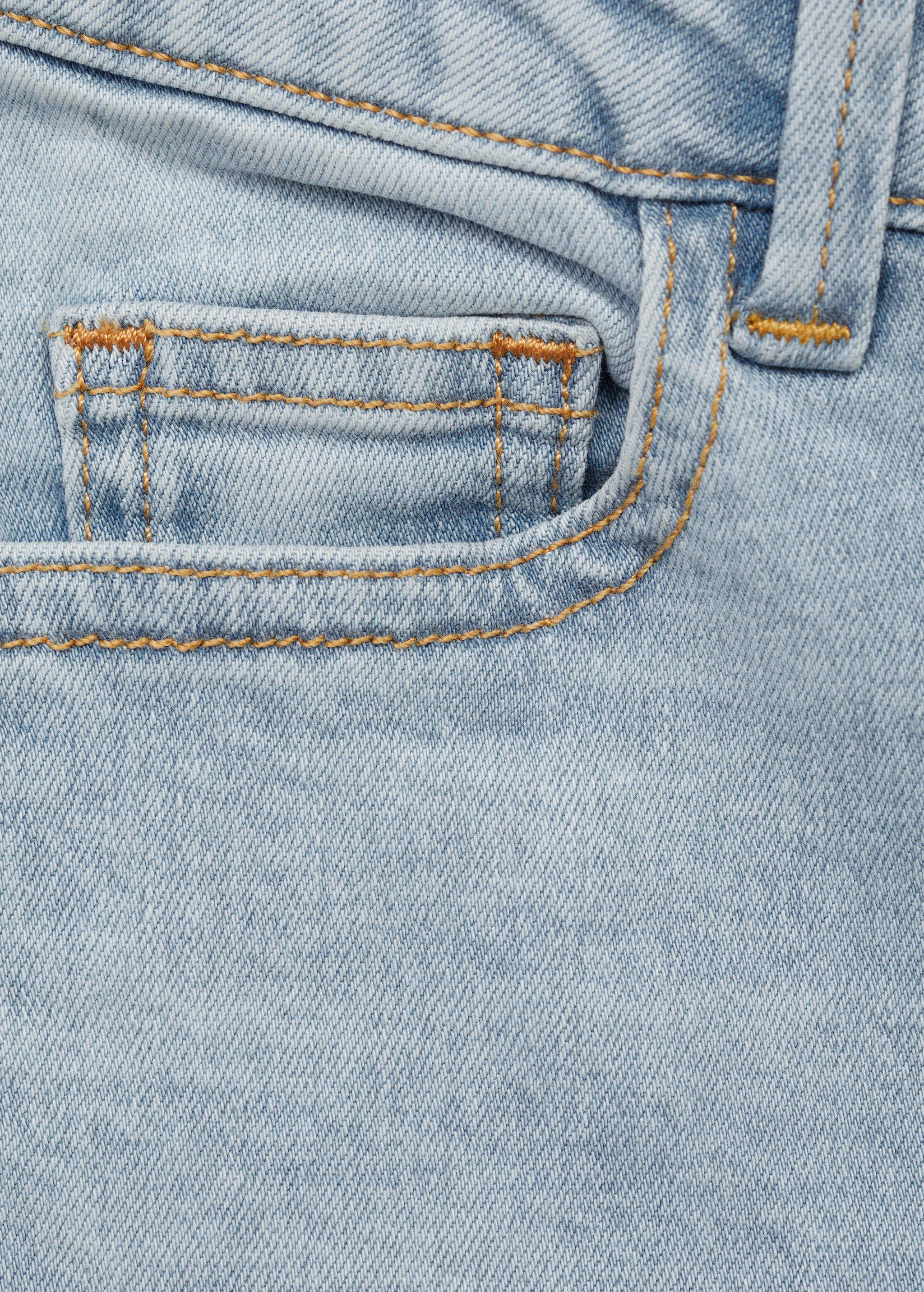 Buttons flare jeans - Details of the article 8